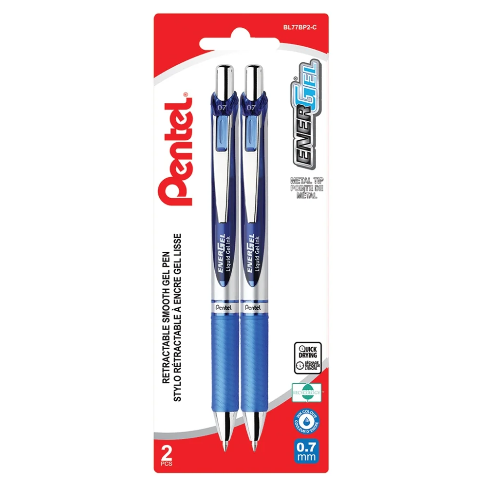 Pentel Energel Elite Pen 2 Pack - Image 2