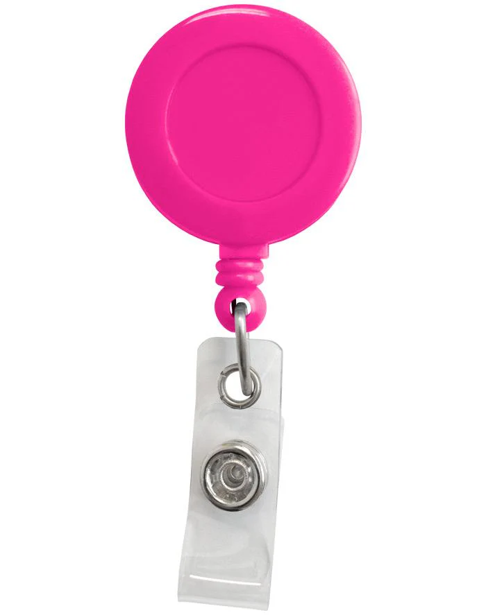 Prestige Medical/Retracteze ID Holder - Neon Pink