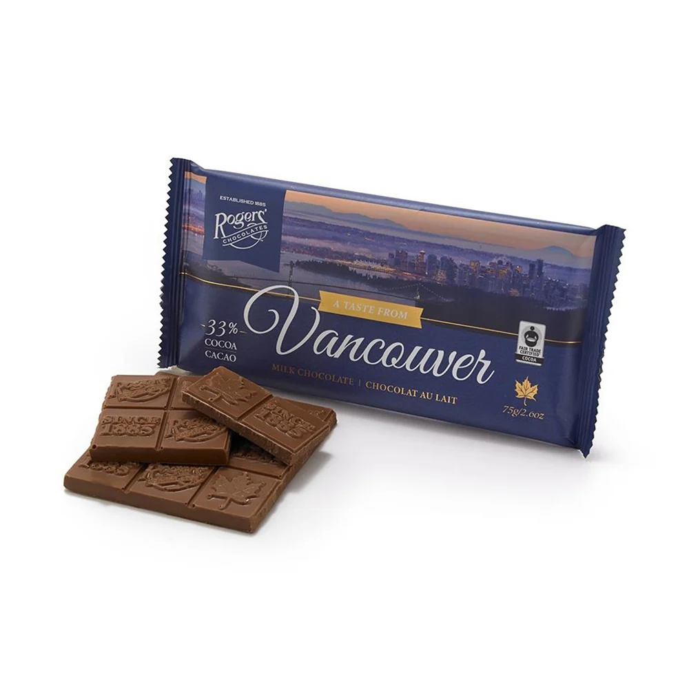 Rogers Taste From Vancouver Chocolate Bar 75g