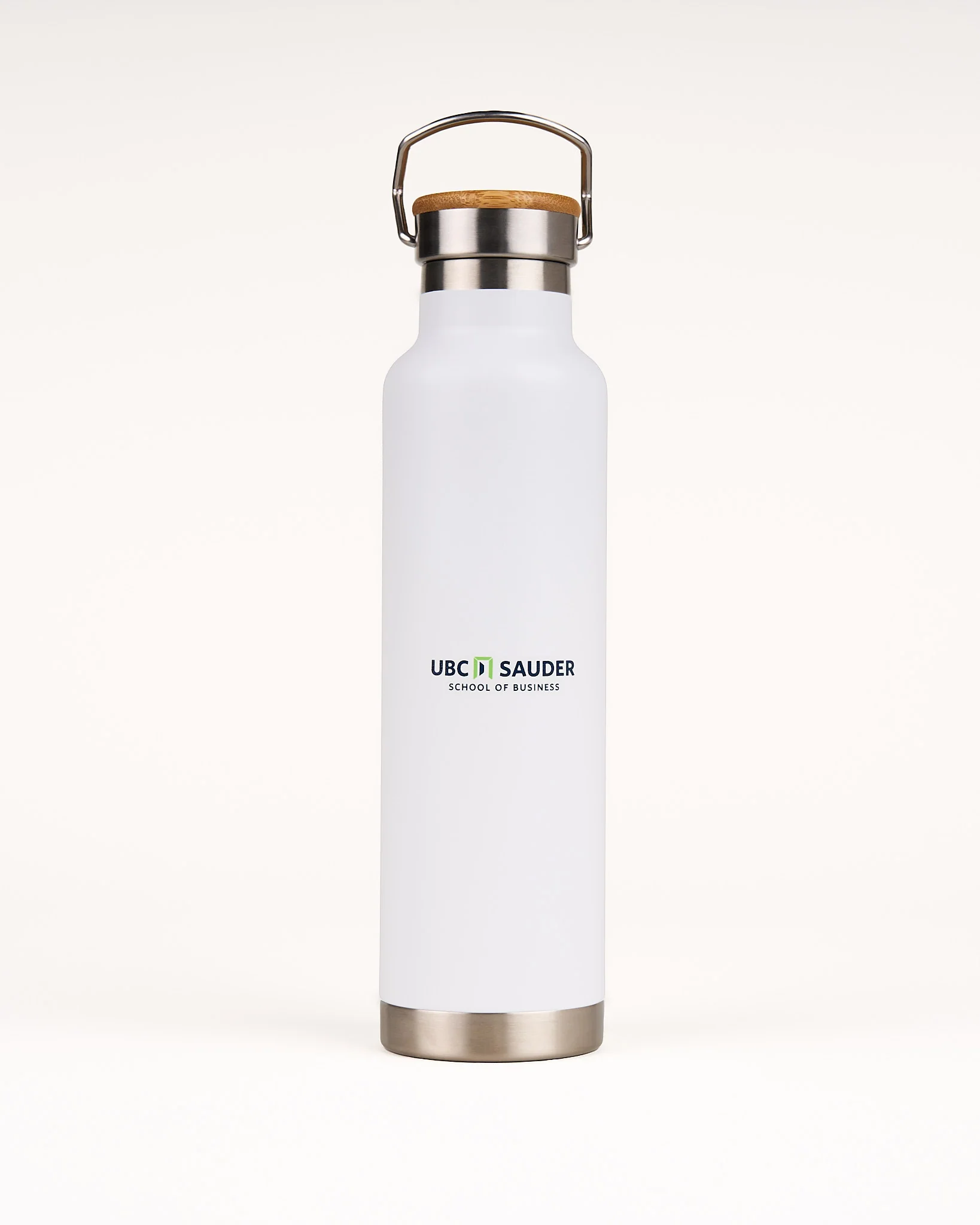 Sauder Loki Stainless Steel Bottle 22oz - White