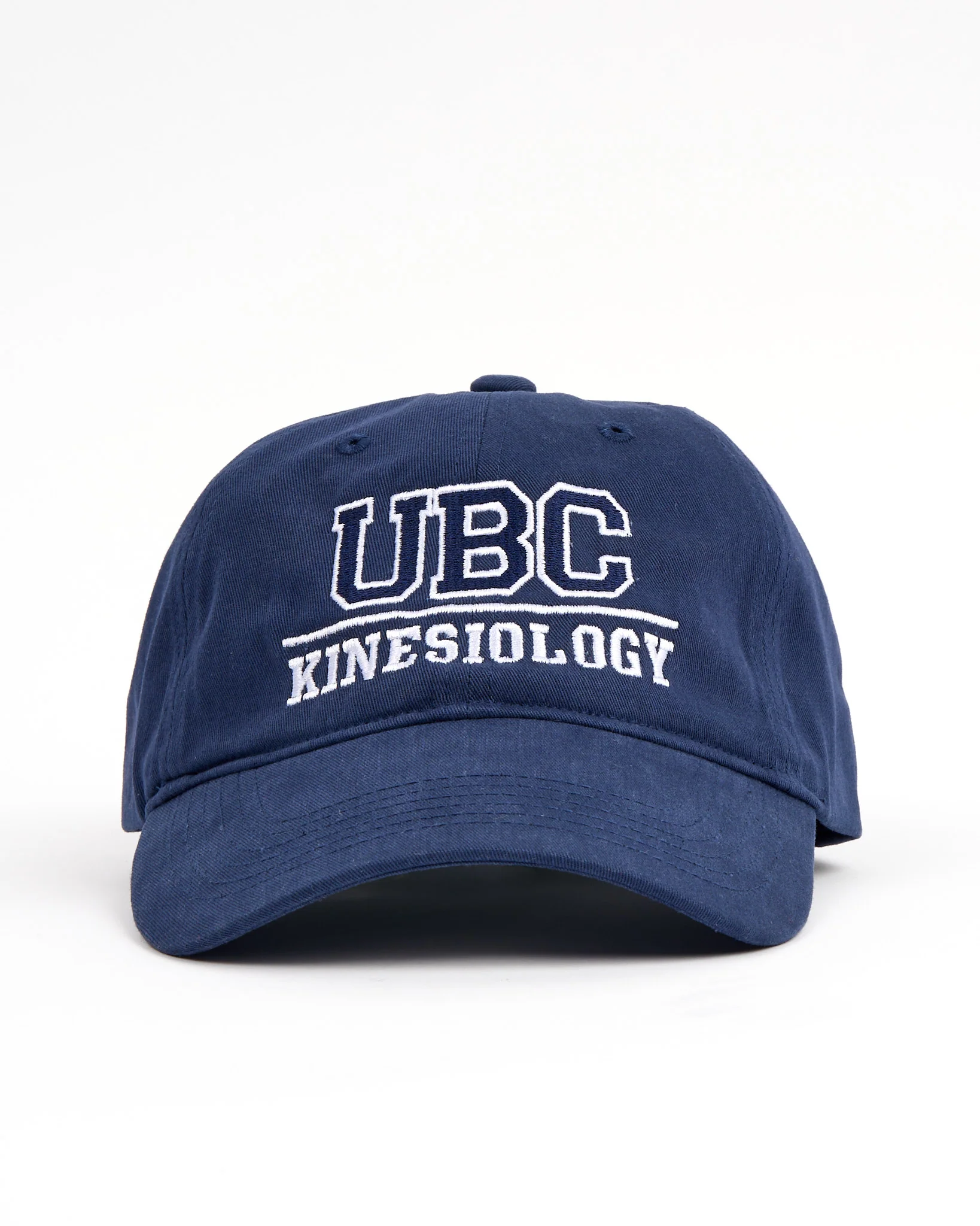 School of Kinesiology Cotton Twill Cap - Navy & White - Image 2