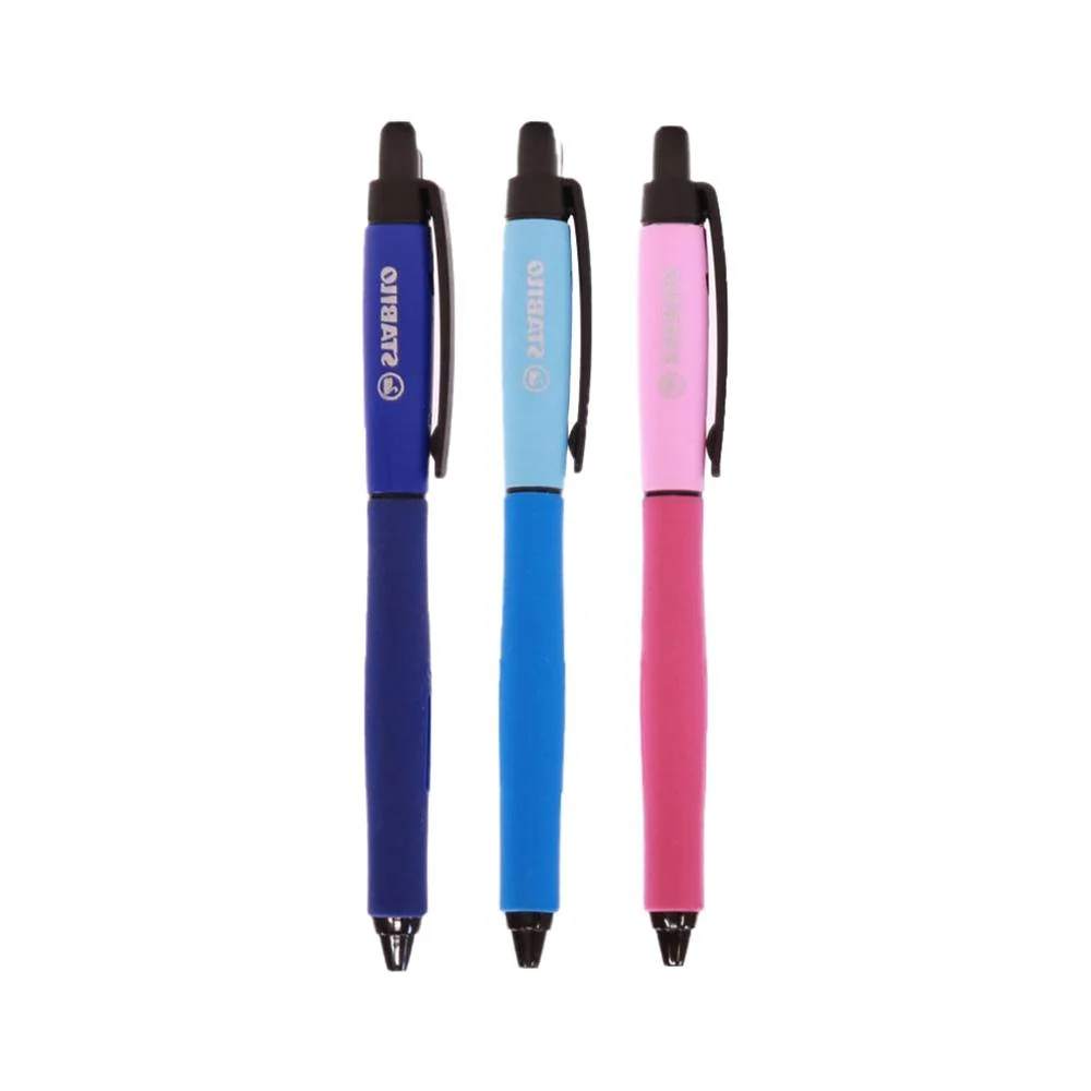 Stabilo Palette Lt Blue Retractable Gel Pen Blue Ink - Image 2