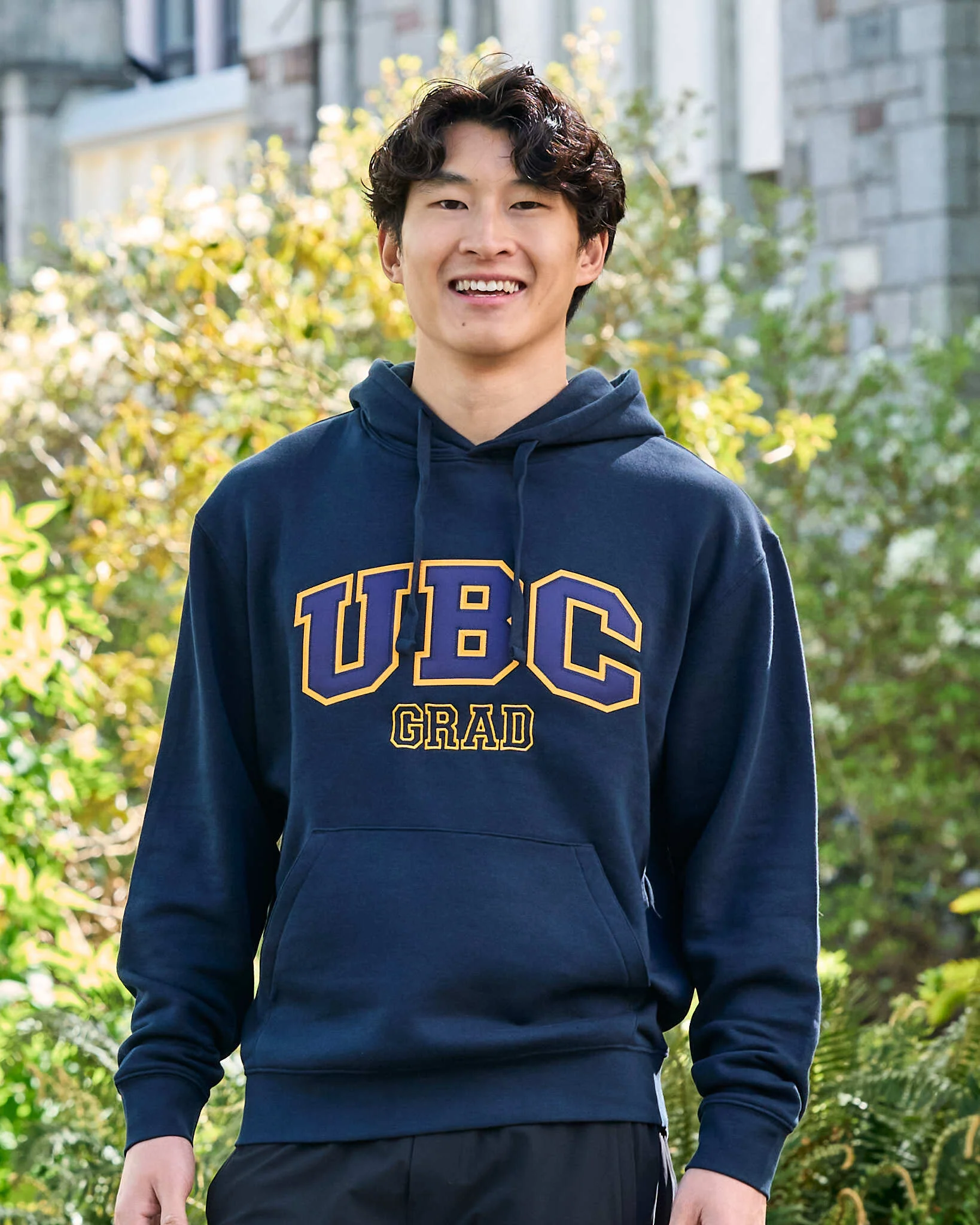 The Original Grad Hoodie - Navy - Image 2