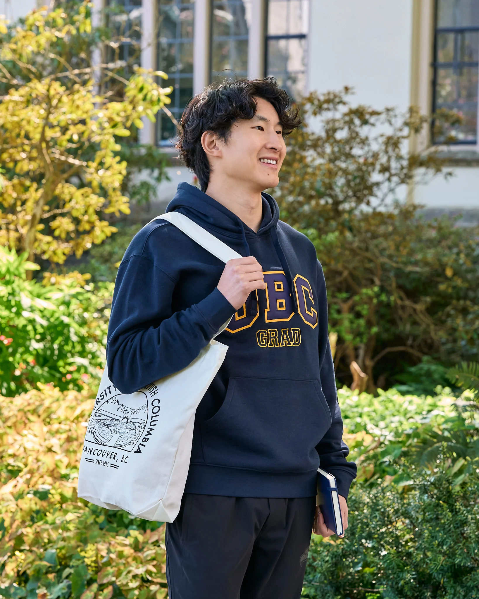 The Original Grad Hoodie - Navy - Image 3
