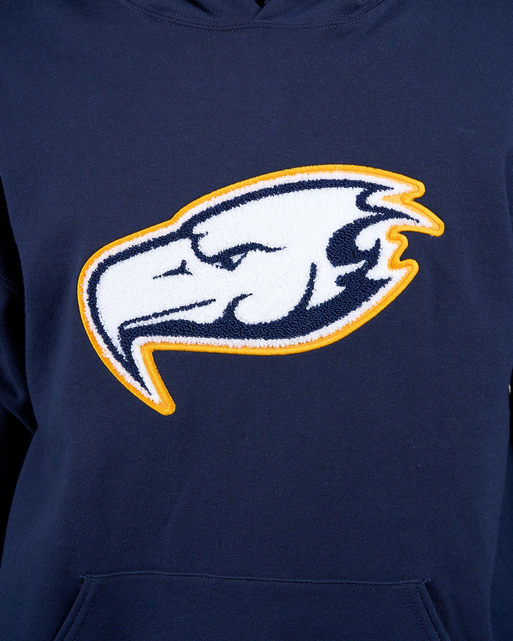 Thunderbird Chenille Hoodie - Navy - Image 4