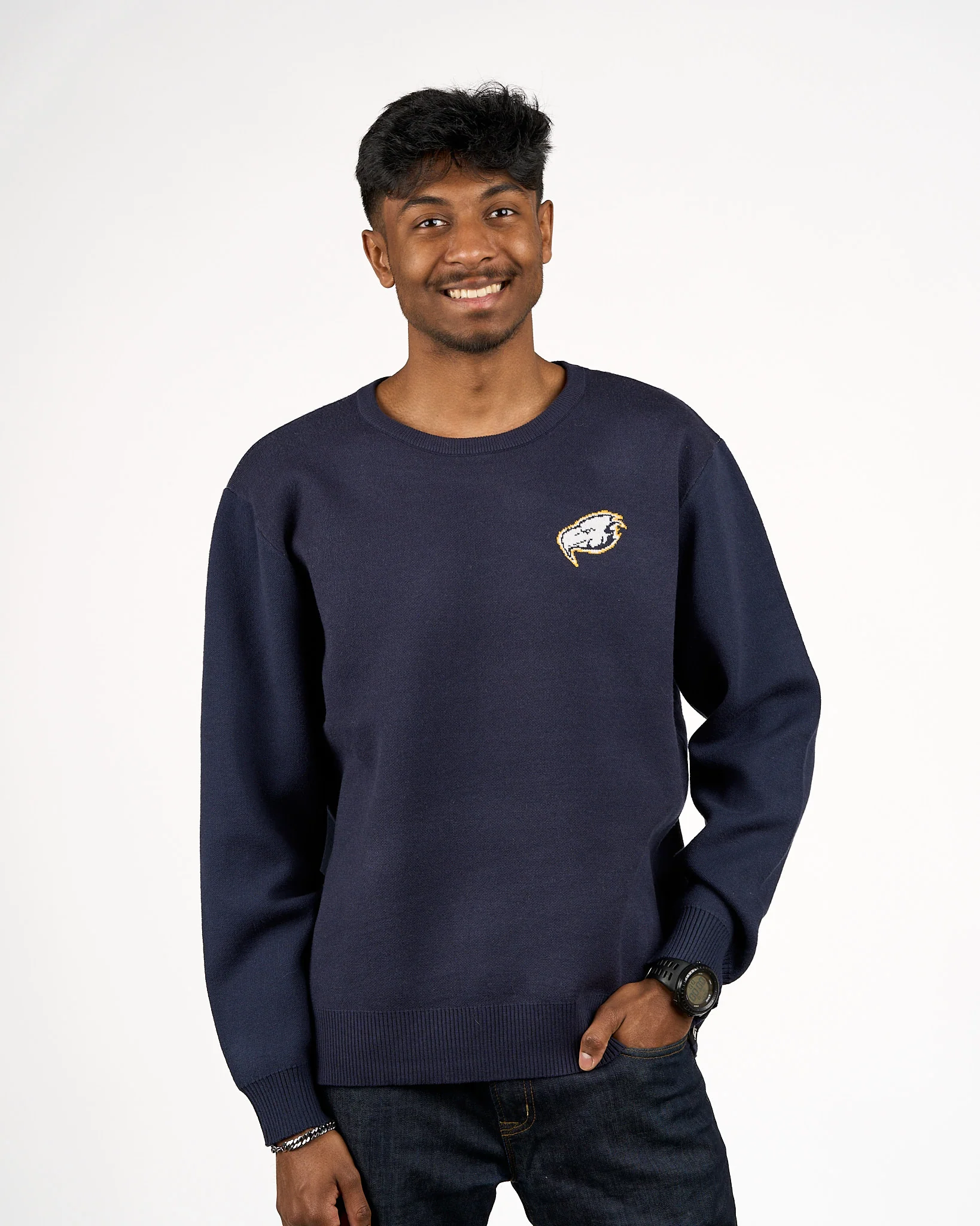 Thunderbird Hey Day Sweater - Navy