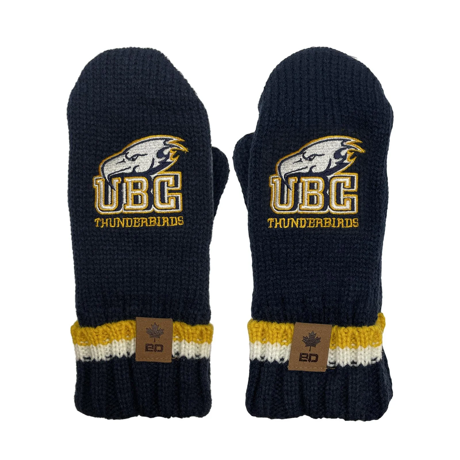 Thunderbird Mittens Navy