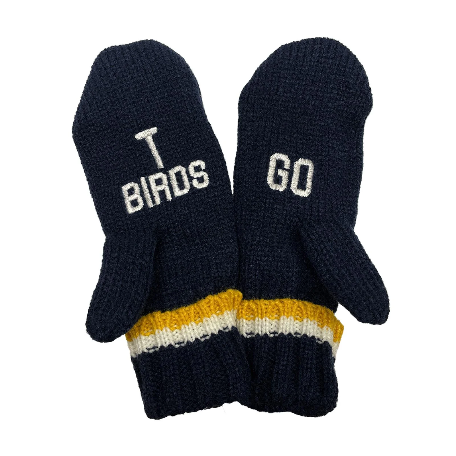 Thunderbird Mittens Navy - Image 2