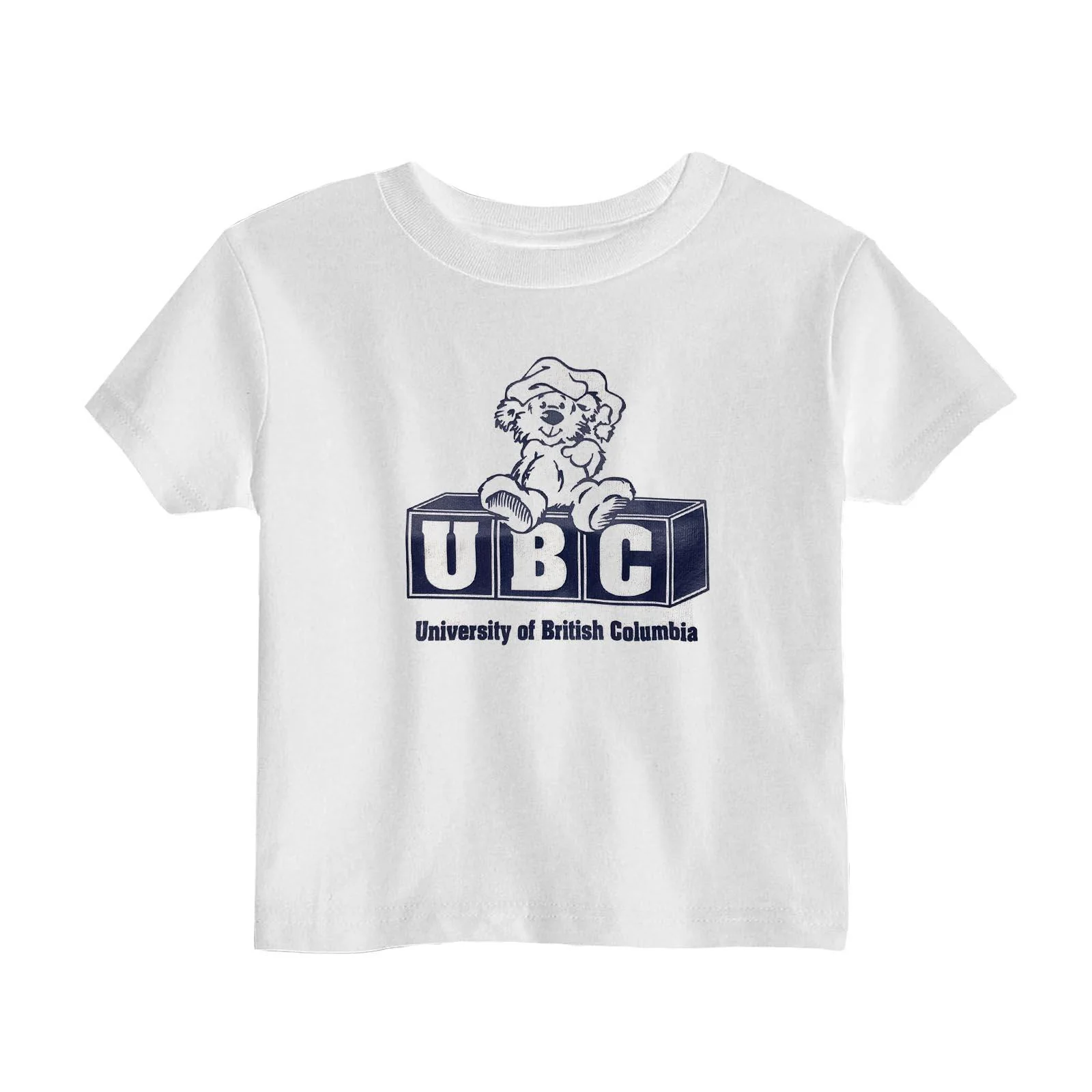 Toddler UBC Blocks T-Shirt White