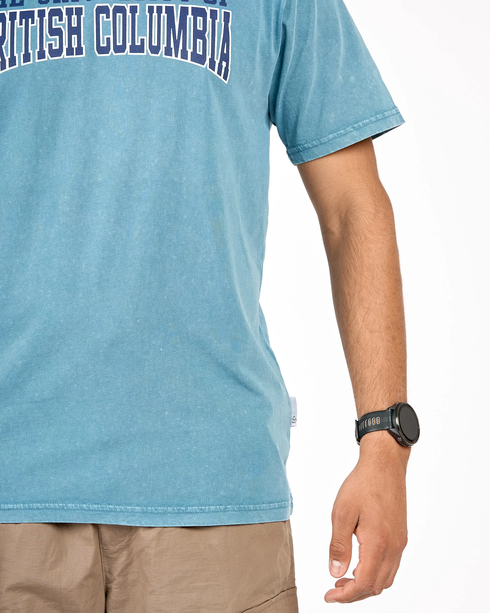 UBC Acid Wash T-Shirt - Indigo - Image 2