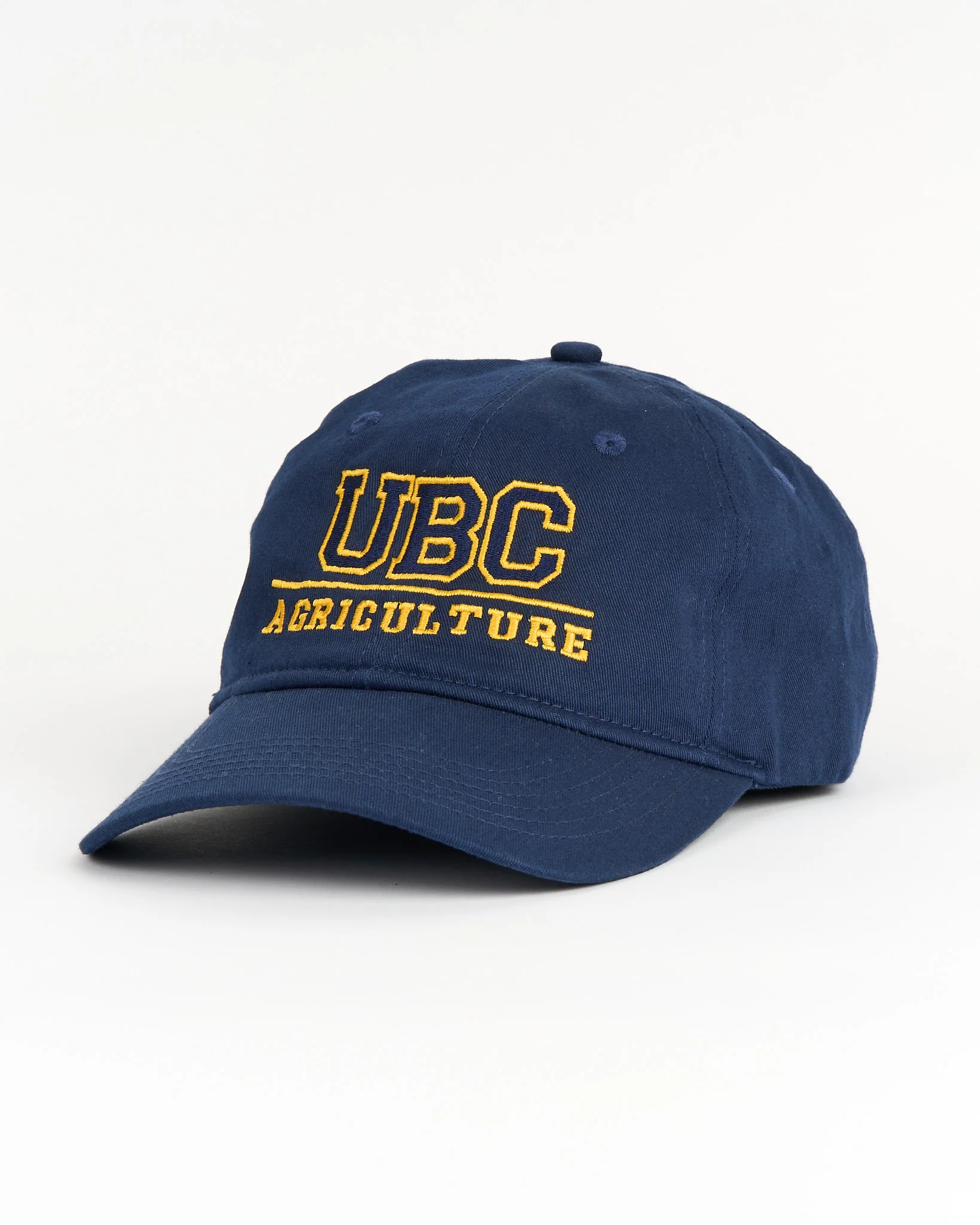 UBC Agriculture Cotton Twill Cap - Navy & Gold