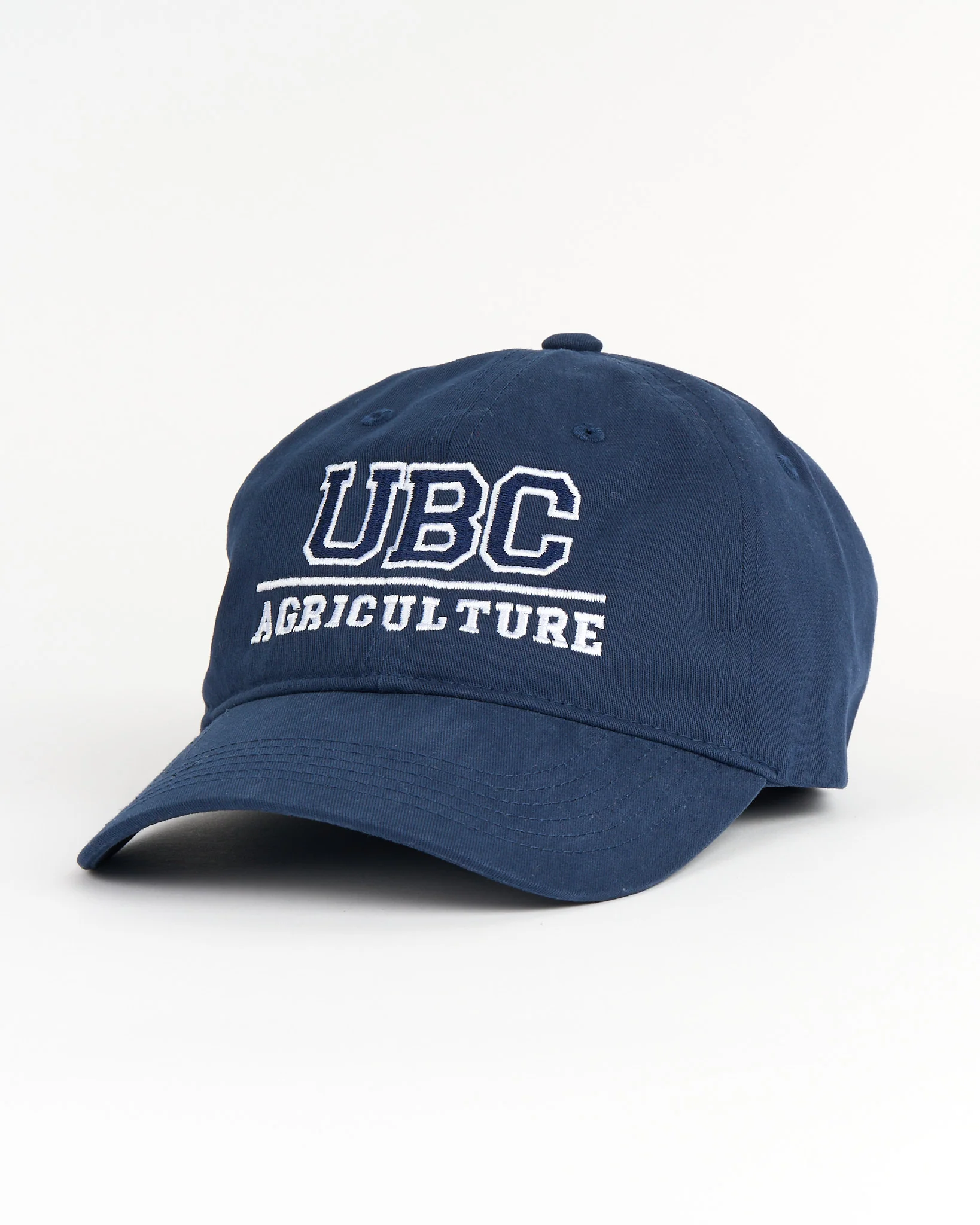 UBC Agriculture Cotton Twill Cap - Navy & White