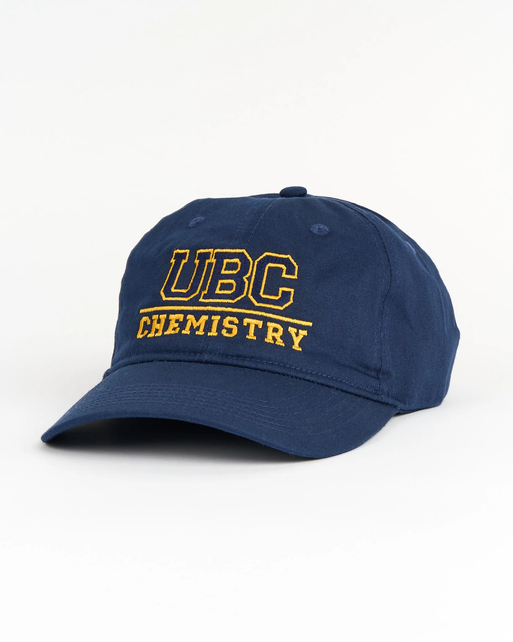 UBC Chemistry Cotton Twill Cap - Navy & Gold