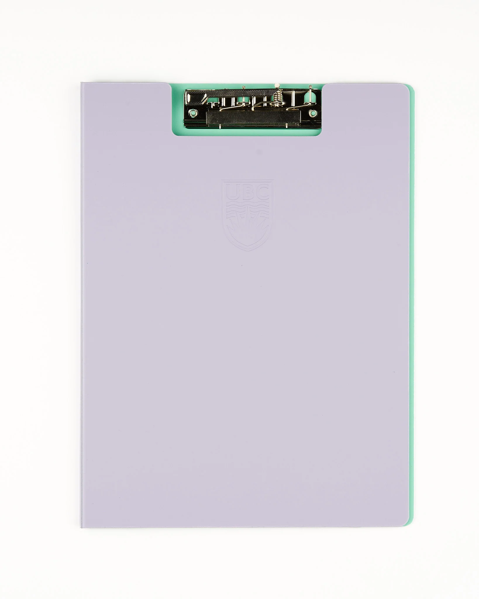 UBC Clipboard Bi-Colour Recycled Debossed - Lavender