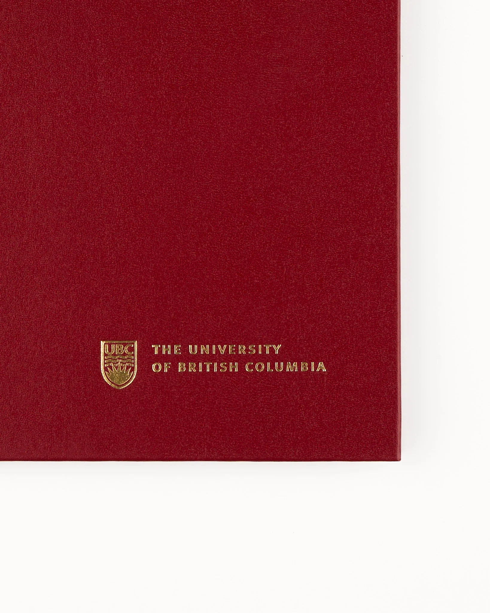 UBC Hardcover Composition Book - Red - Image 2