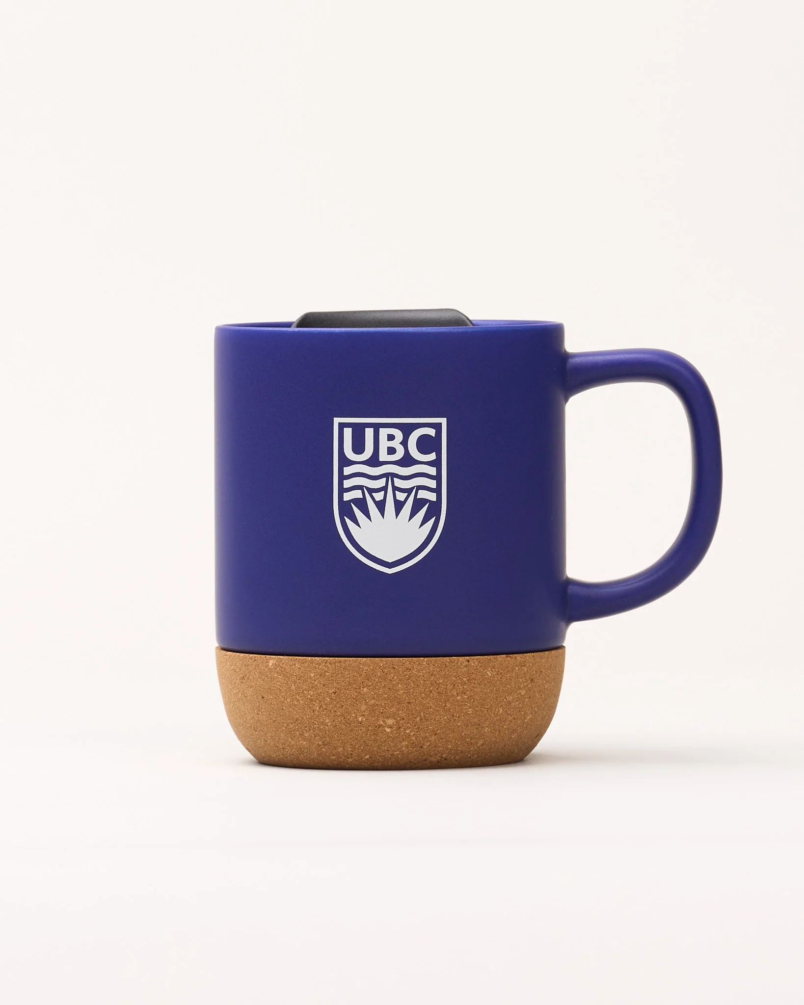 UBC Cork Base Ceramic Mug 11oz - Blue