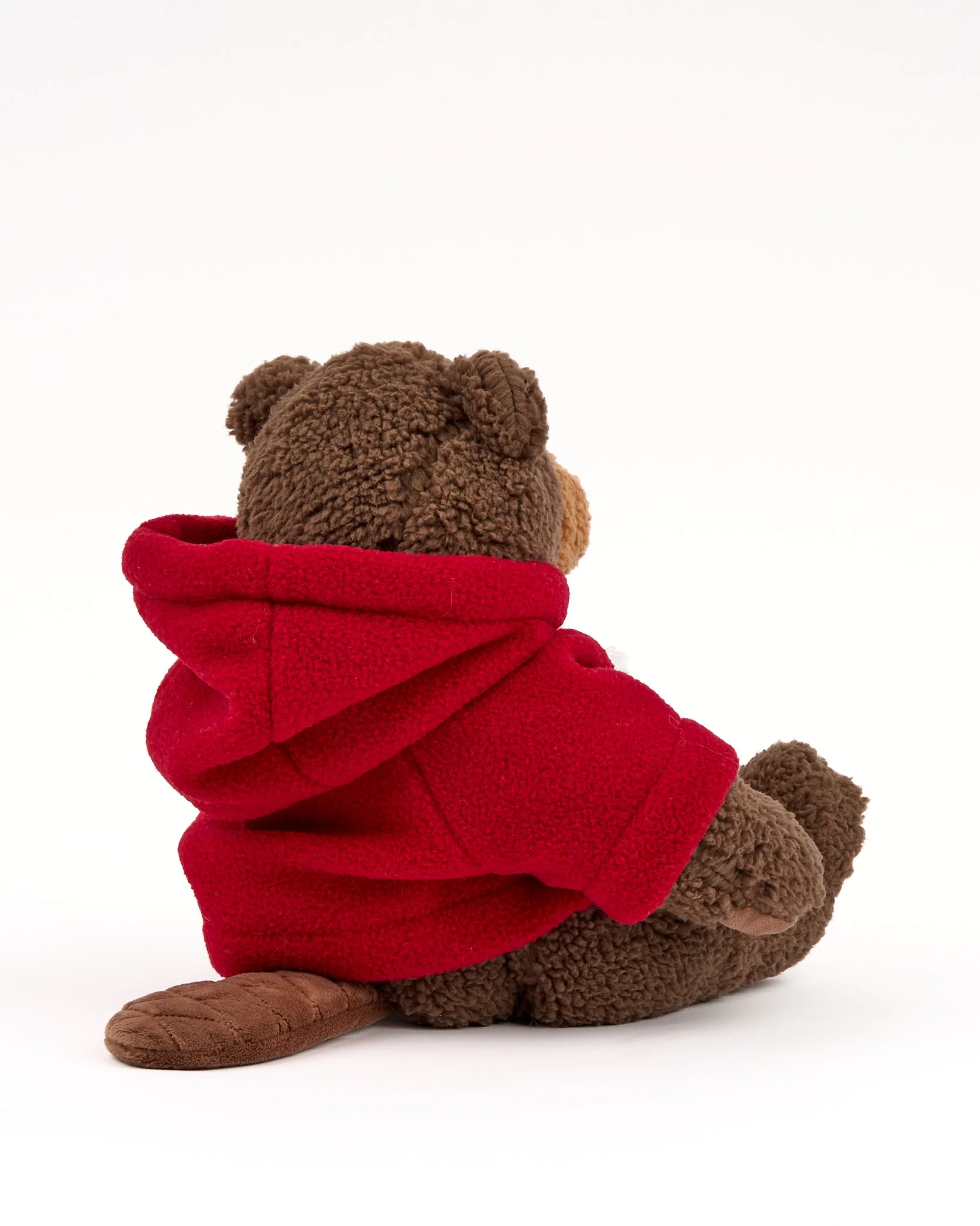 UBC Curly Critter Plush 10" - Beaver - Image 3