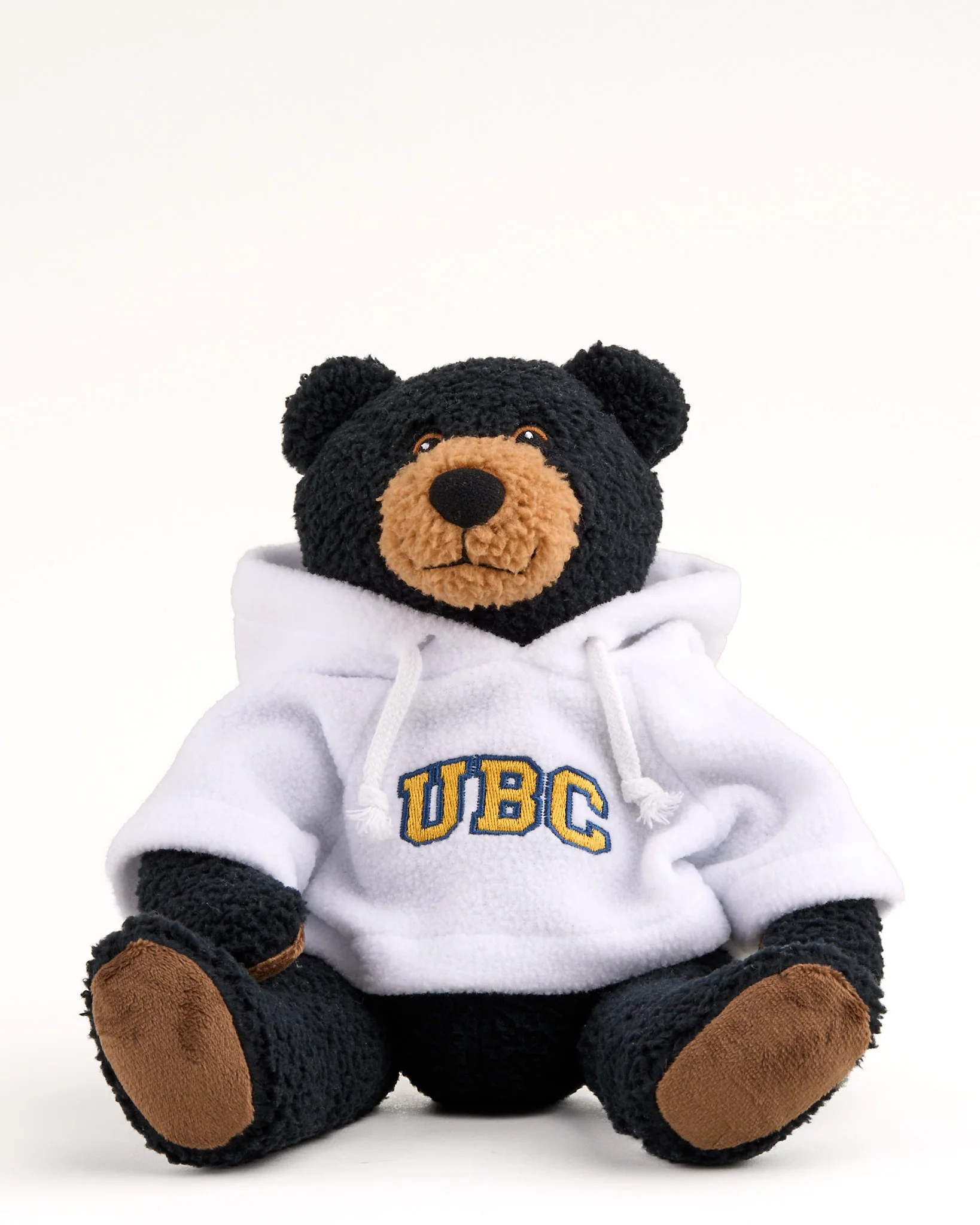 UBC Curly Critter Plush 10" - Black Bear
