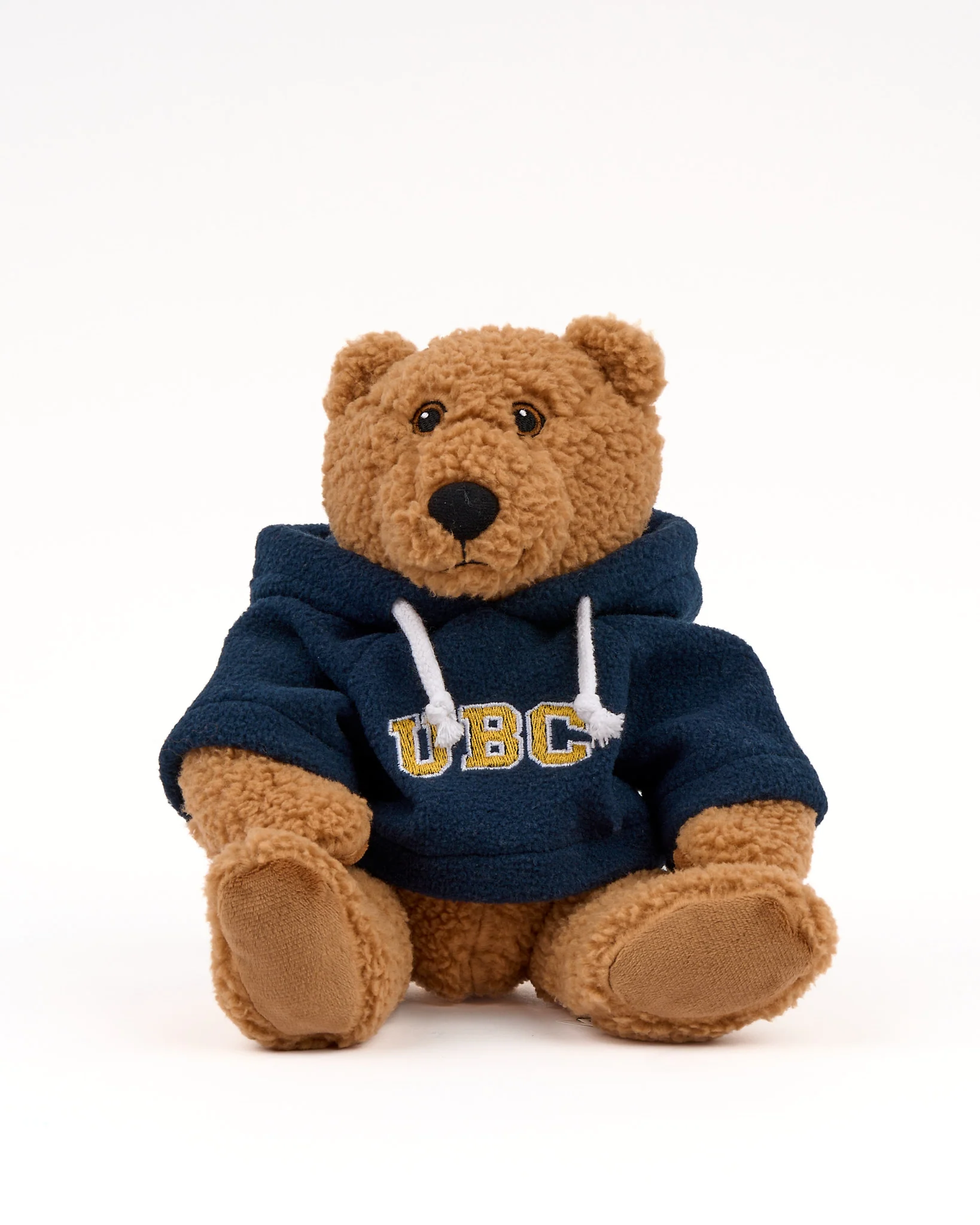 UBC Curly Critter Plush 10" - Brown Bear