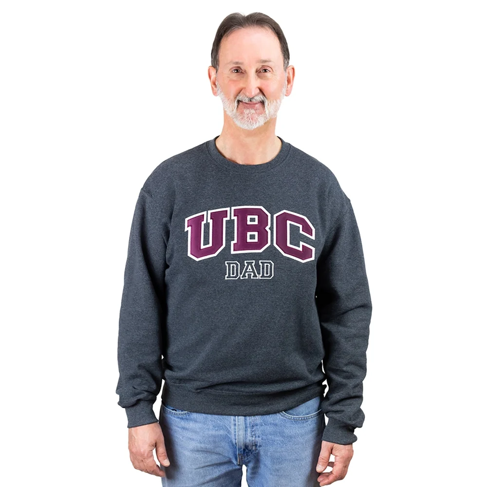 UBC Dad Crewneck Charcoal