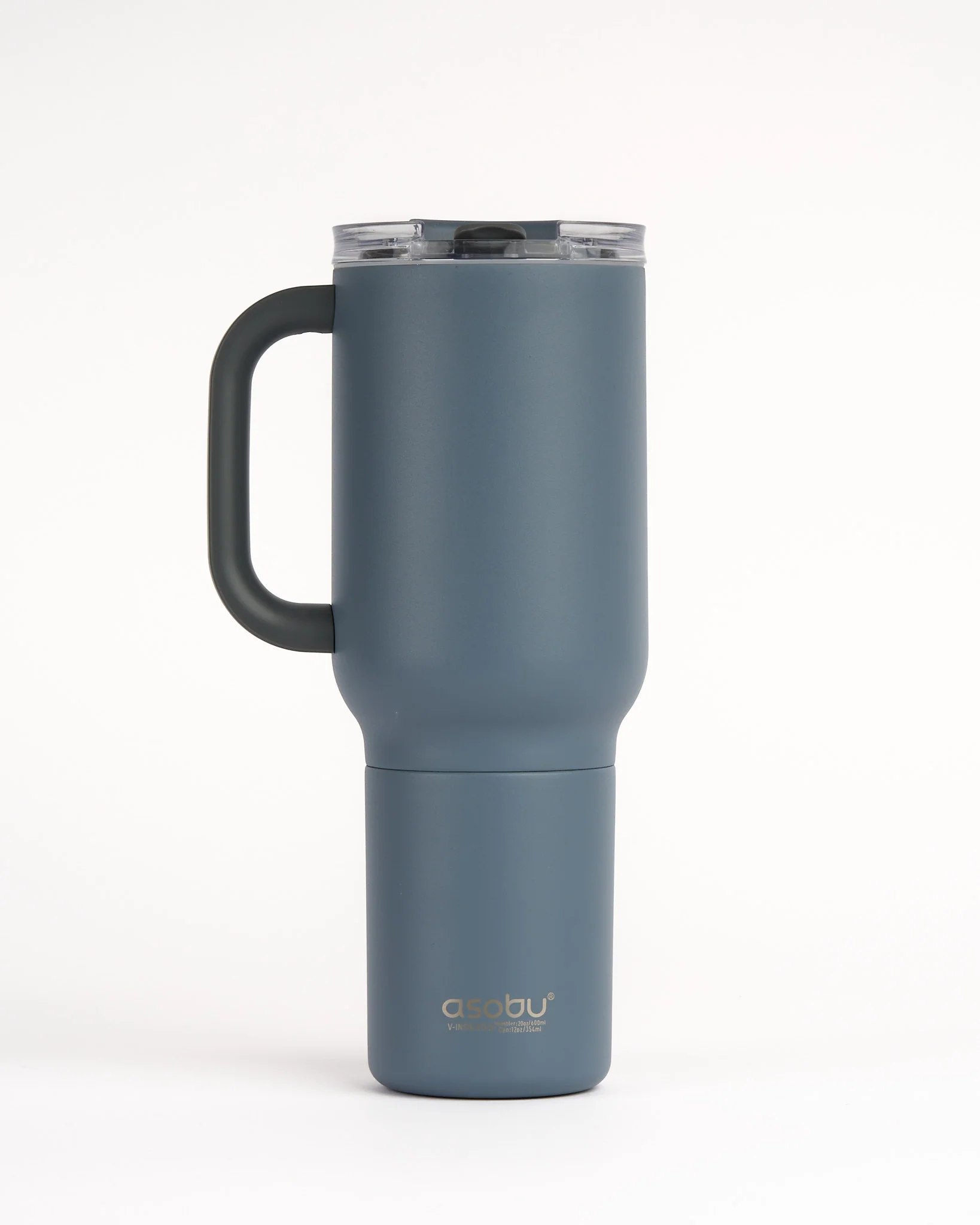 UBC Duplex Insulated Bottle 22/12oz - Slate Grey - Image 3