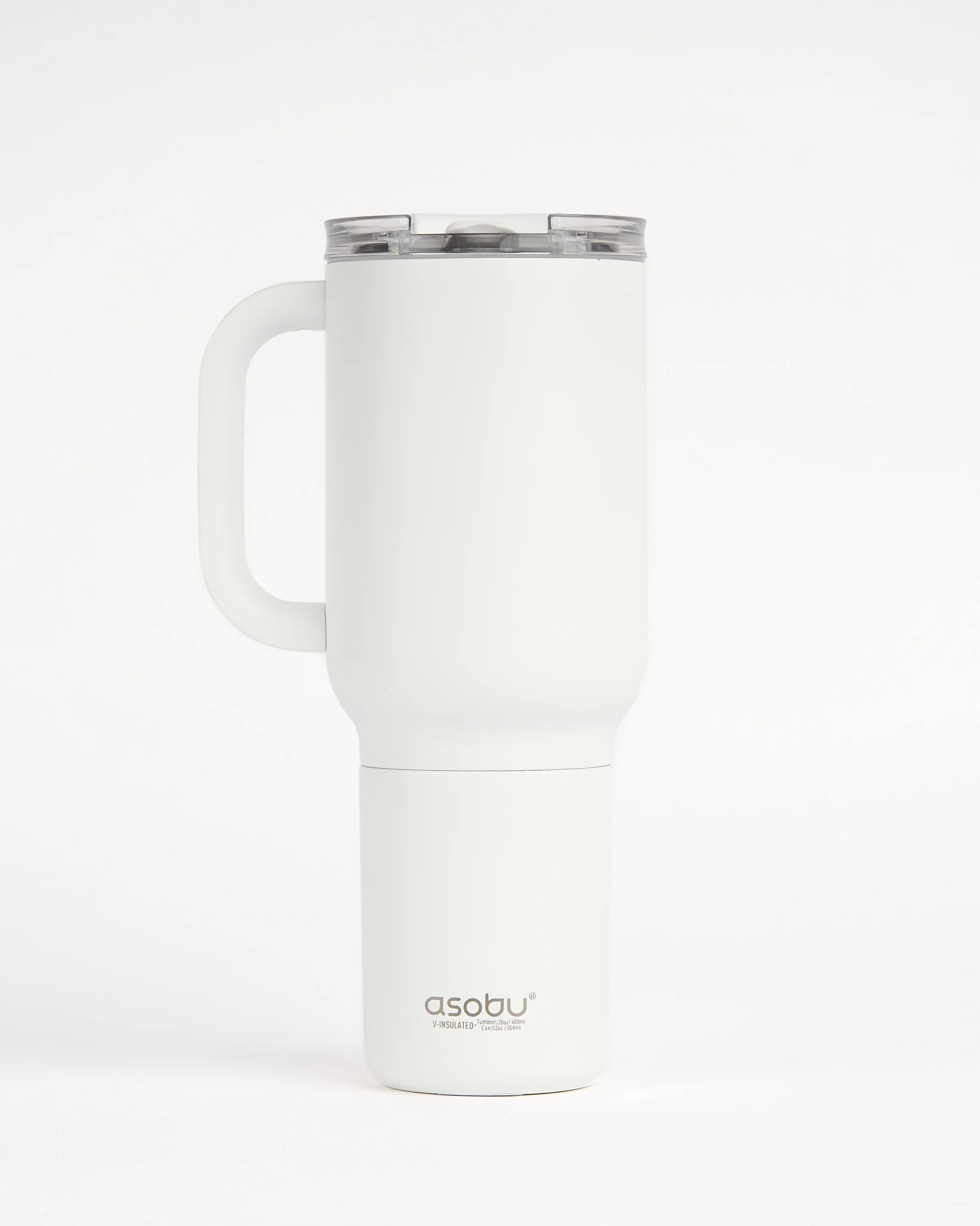 UBC Duplex Insulated Bottle 22/12oz - White - Image 3