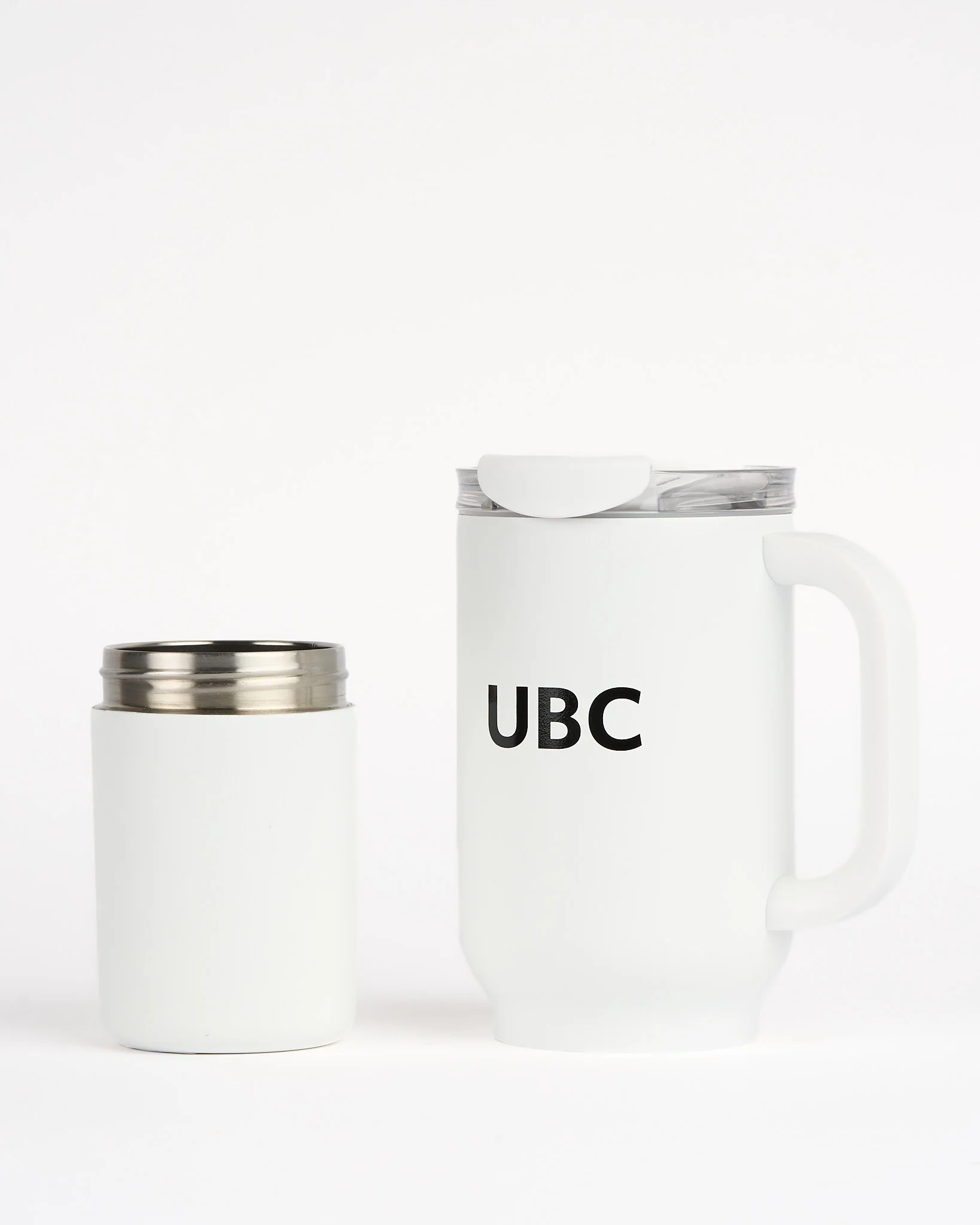UBC Duplex Insulated Bottle 22/12oz - White - Image 4