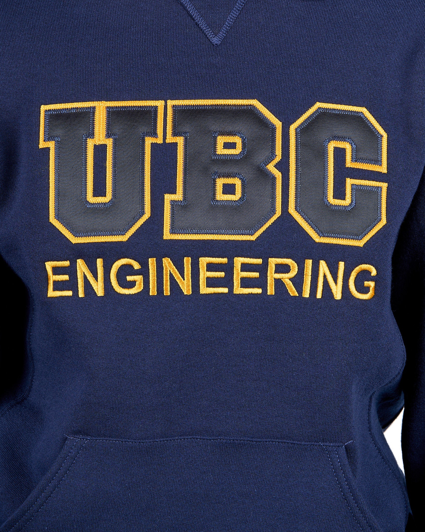UBC Engineering Twill Embroidered Hoodie - Navy - Image 2