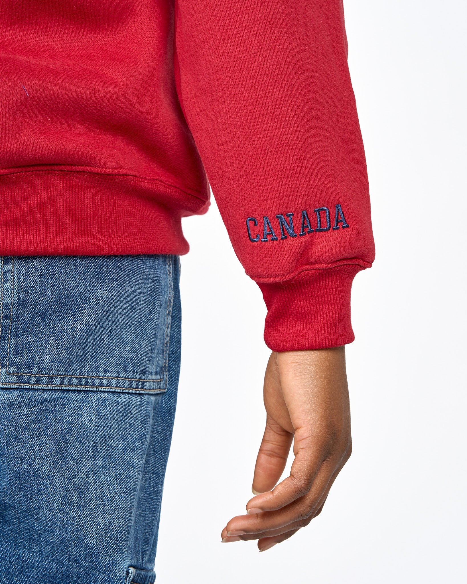 UBC Soccer Quarter Zip - Red - Image 2