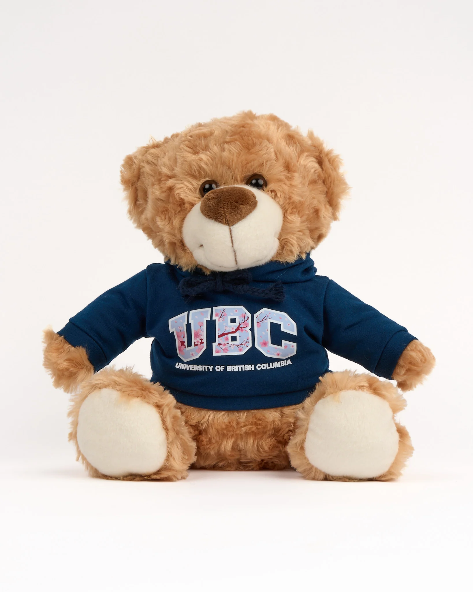 UBC Fred Bear Cherry Blossom Navy Hoodie