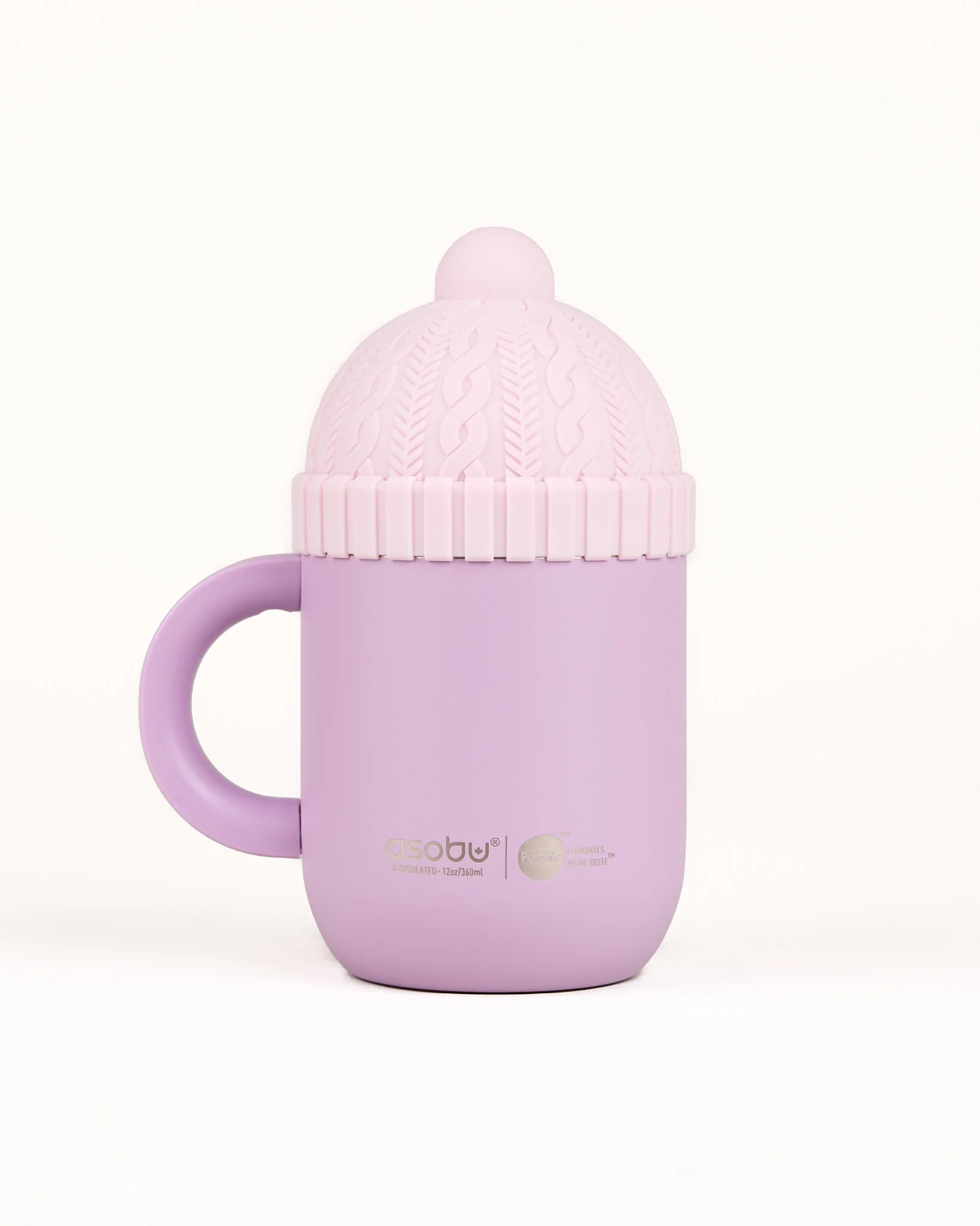UBC Happy Hat Beanie Bottle 12oz - Purple - Image 2