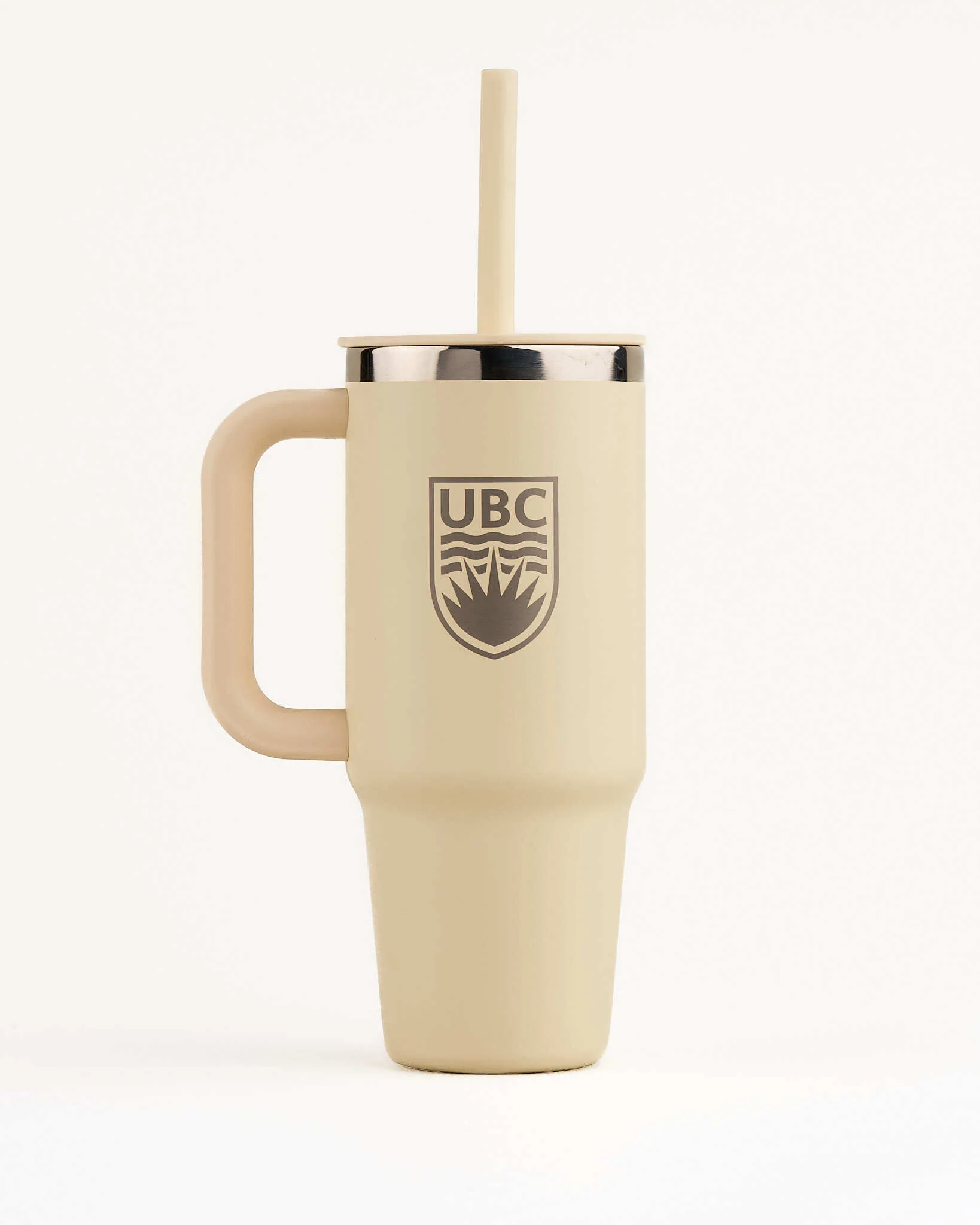 UBC Hydroflask Tumbler with Straw Lid 24oz - Coconut