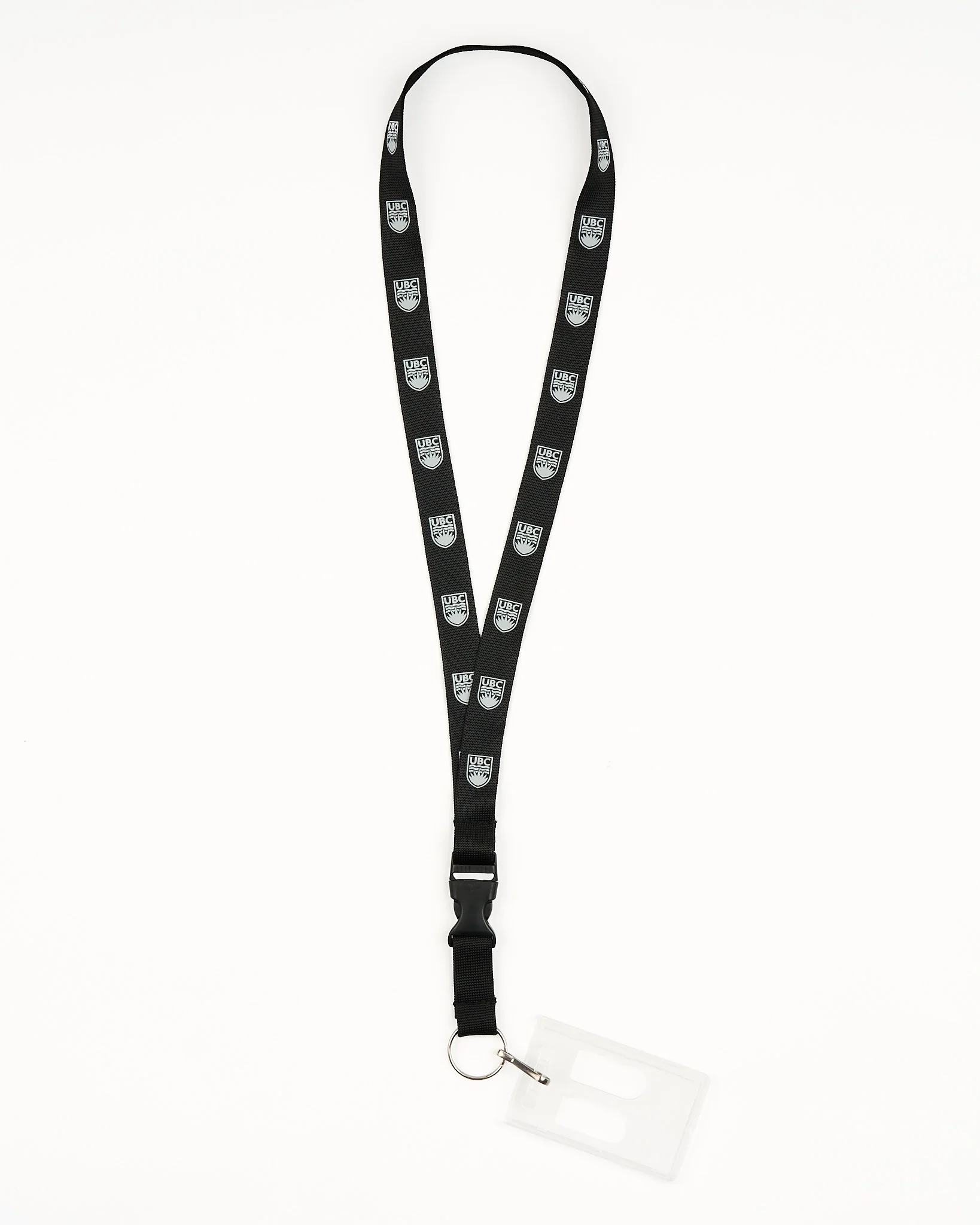 UBC Lanyard with ID Holder Black