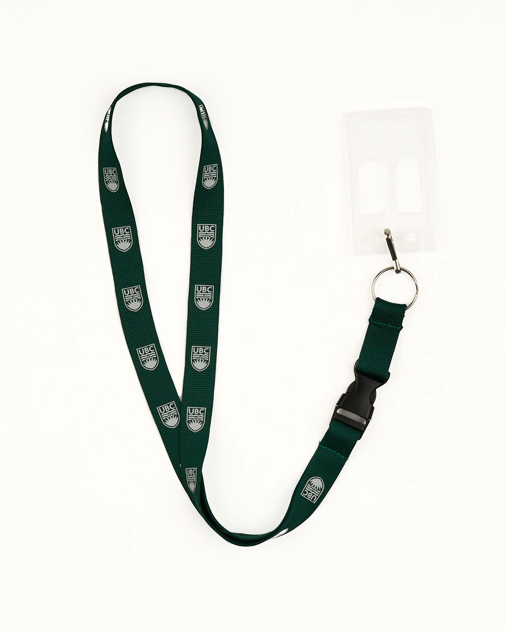 UBC Lanyard with ID Holder Green - Image 2