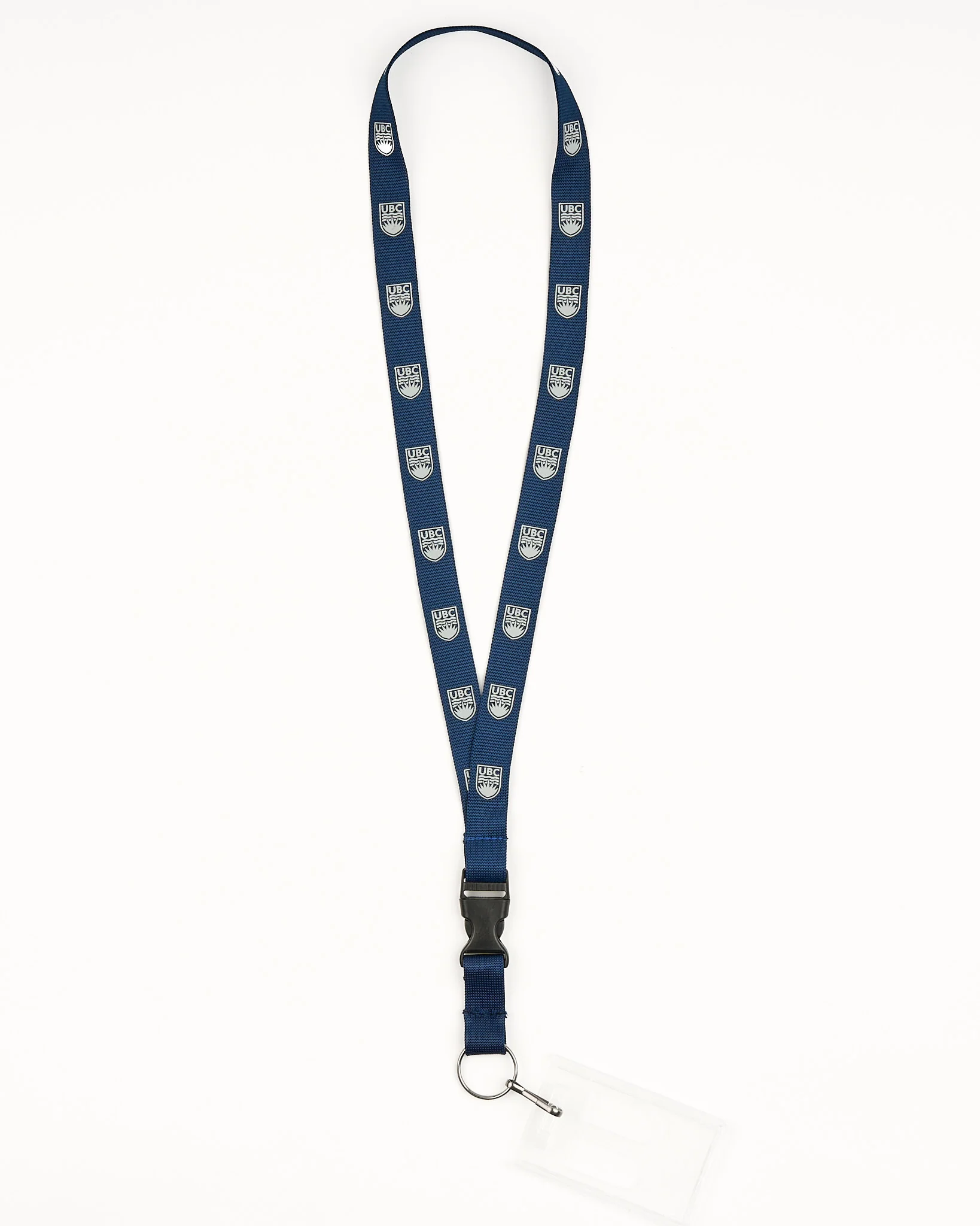 UBC Lanyard with ID Holder Navy