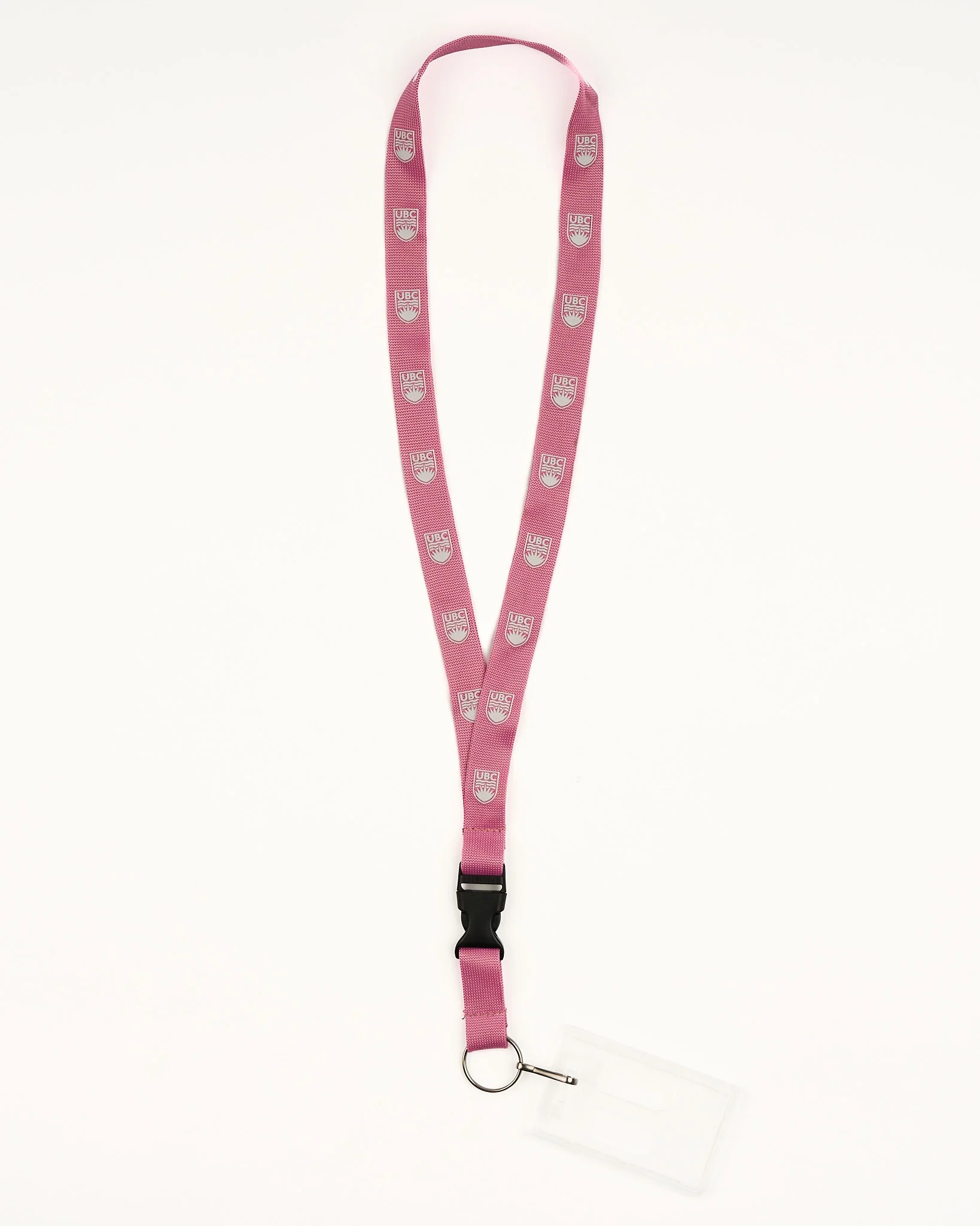 UBC Lanyard with ID Holder Pink