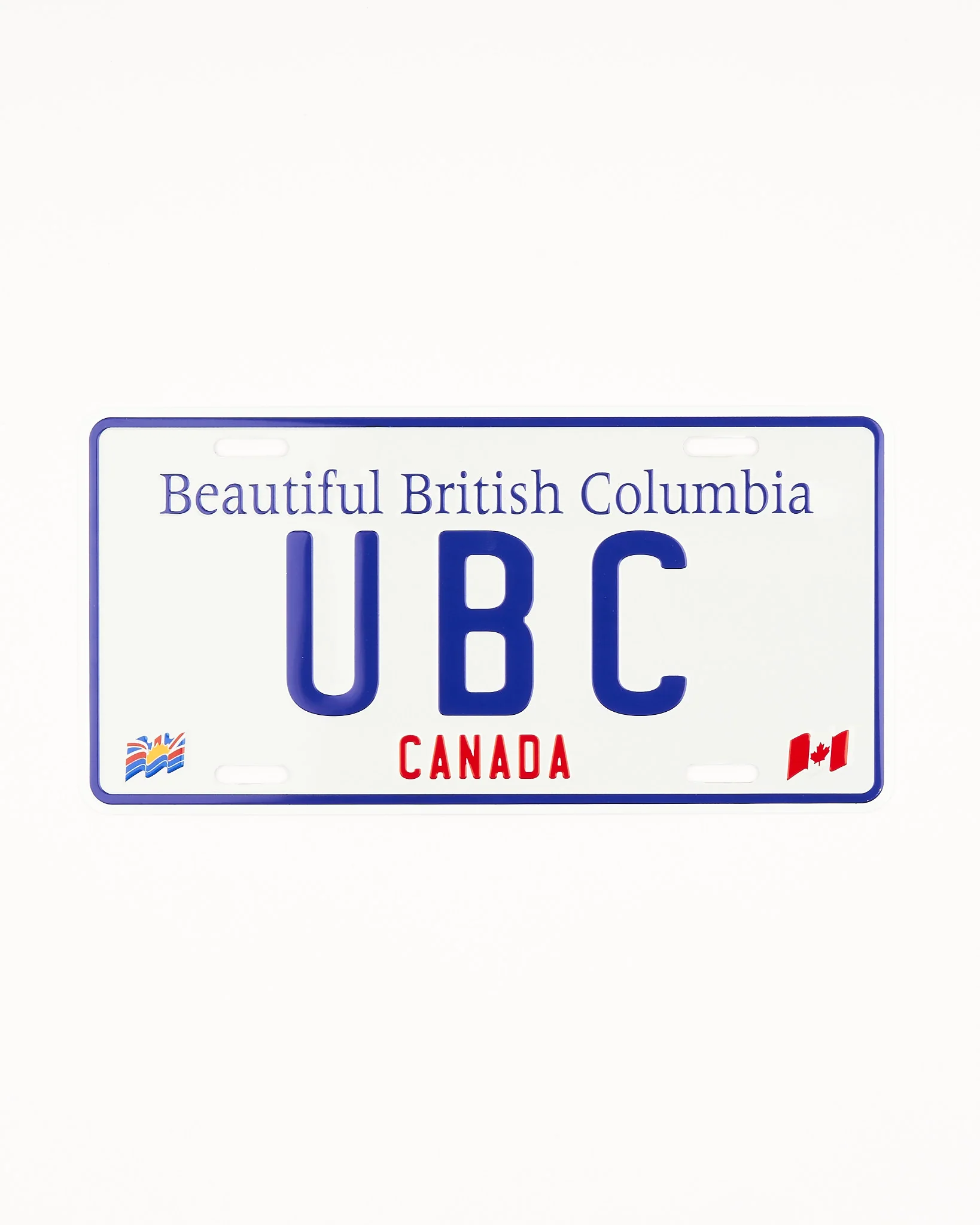 UBC Licence Plate