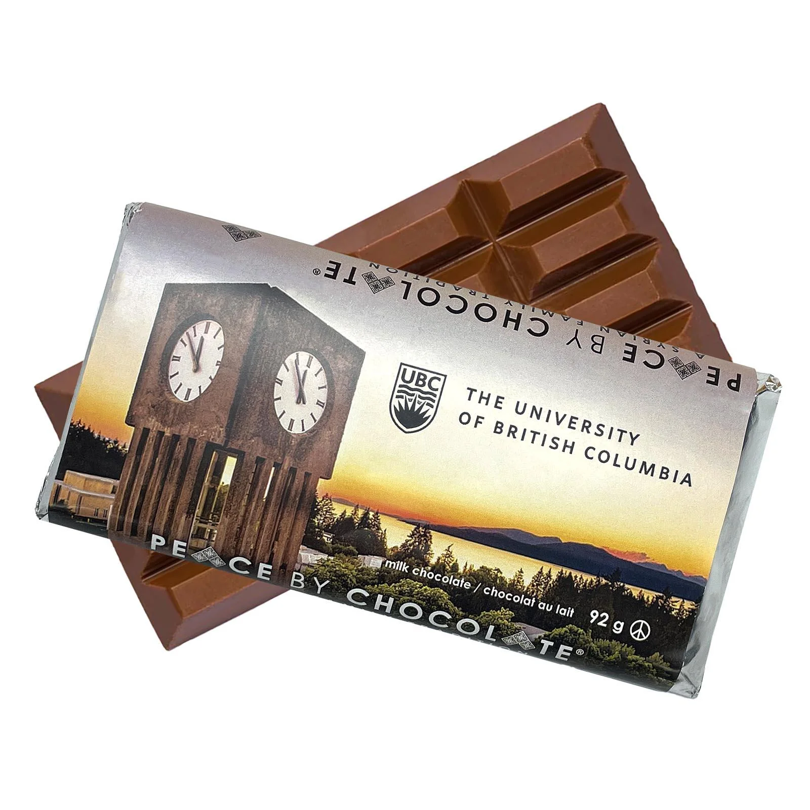 UBC Peace By Chocolate Celebration Bar Assorted Milk & Dark