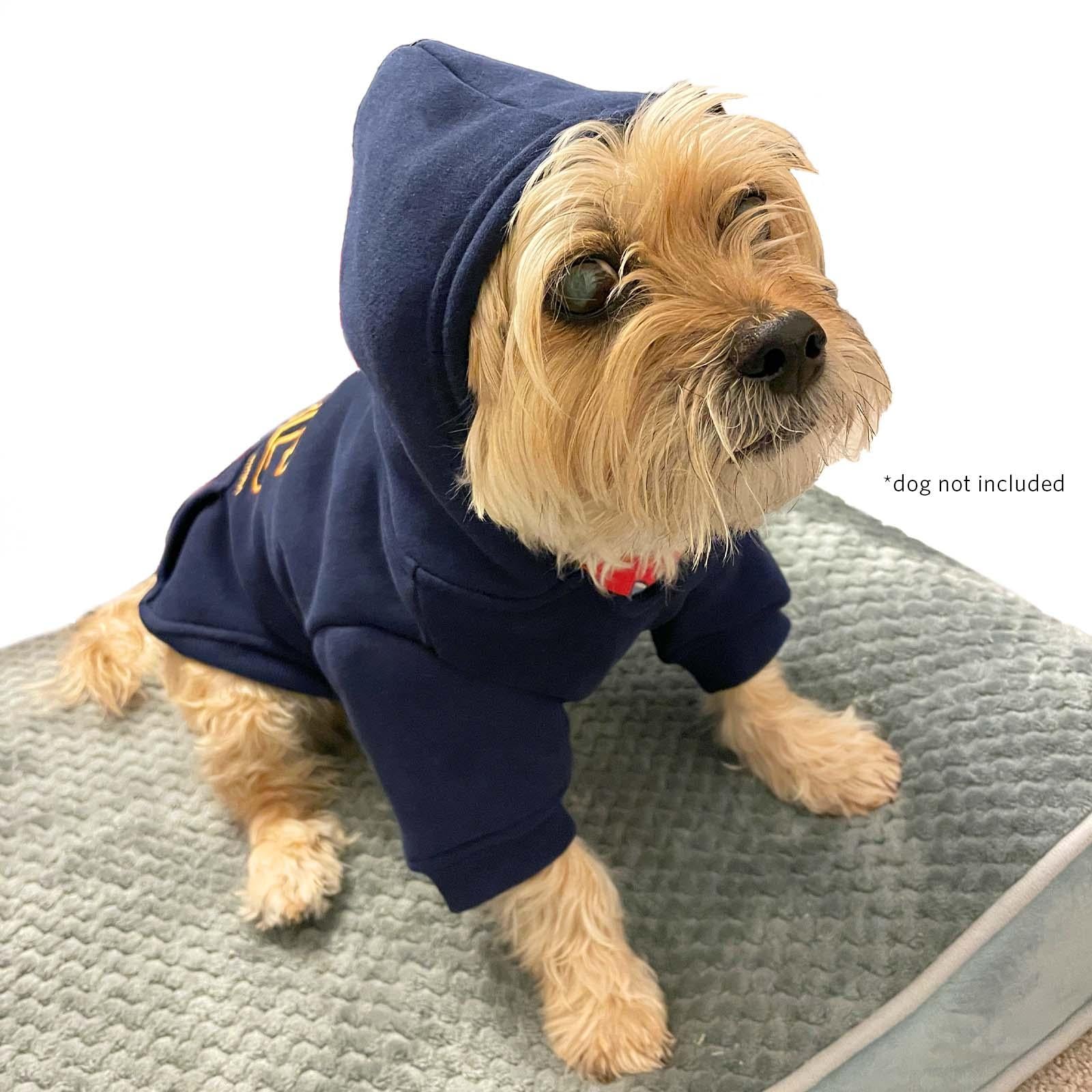 UBC Pet Hoodie - Navy - Image 4