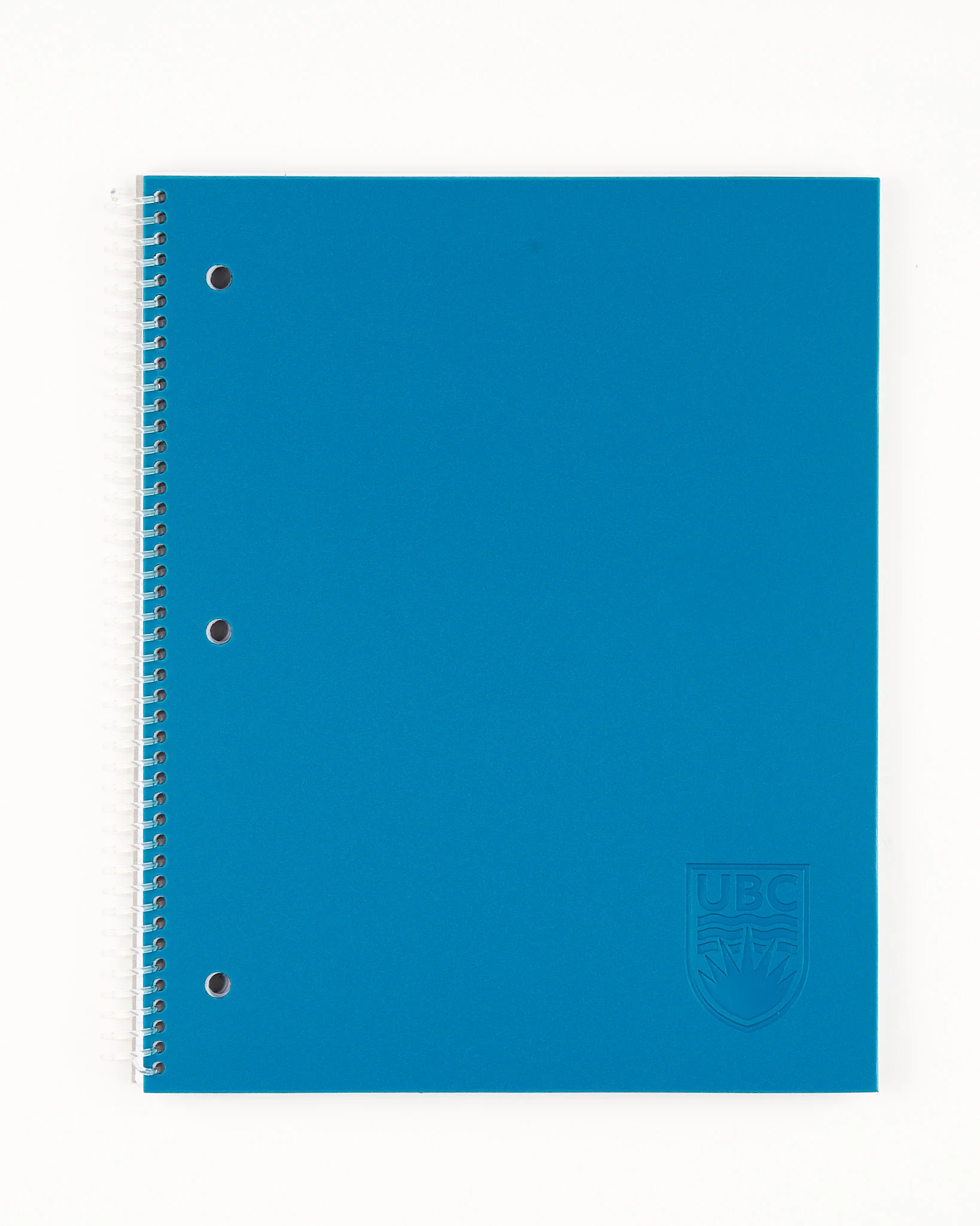 UBC Recycled Poly 2 Subject Large Notebook - Teal