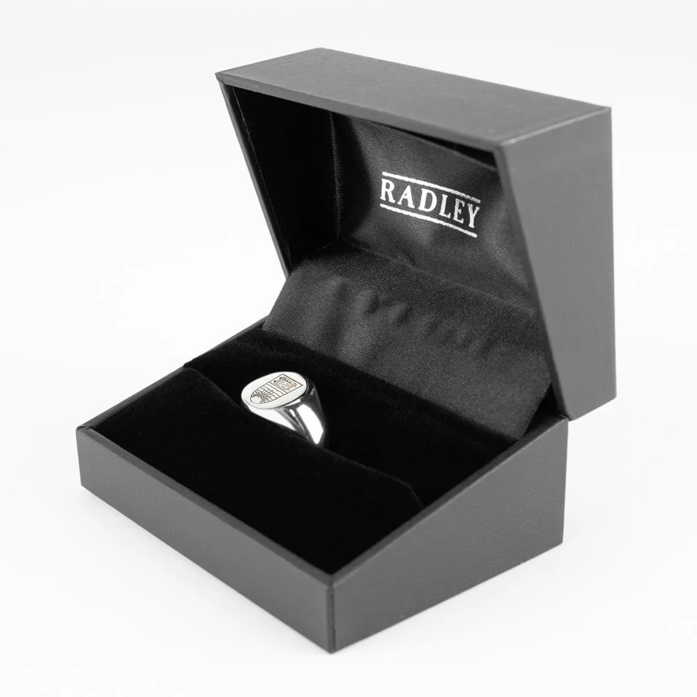 UBC Signet Ring Sterling Silver - Image 3
