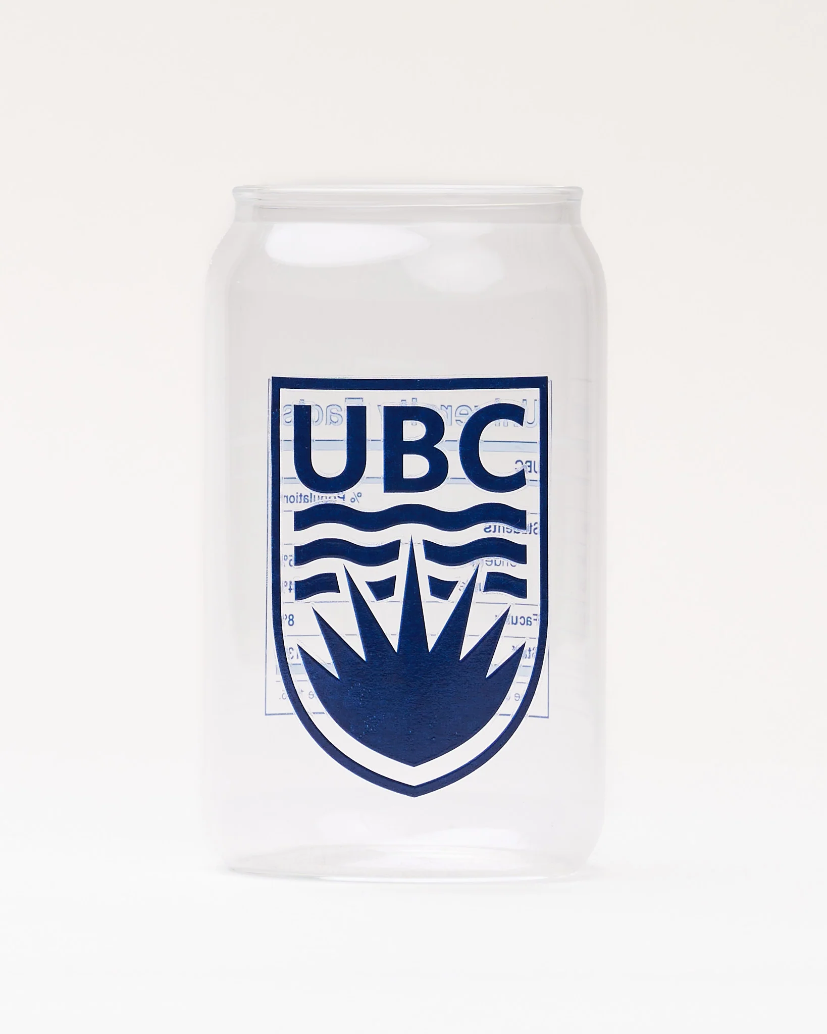 UBC Soda Can Glass 16oz