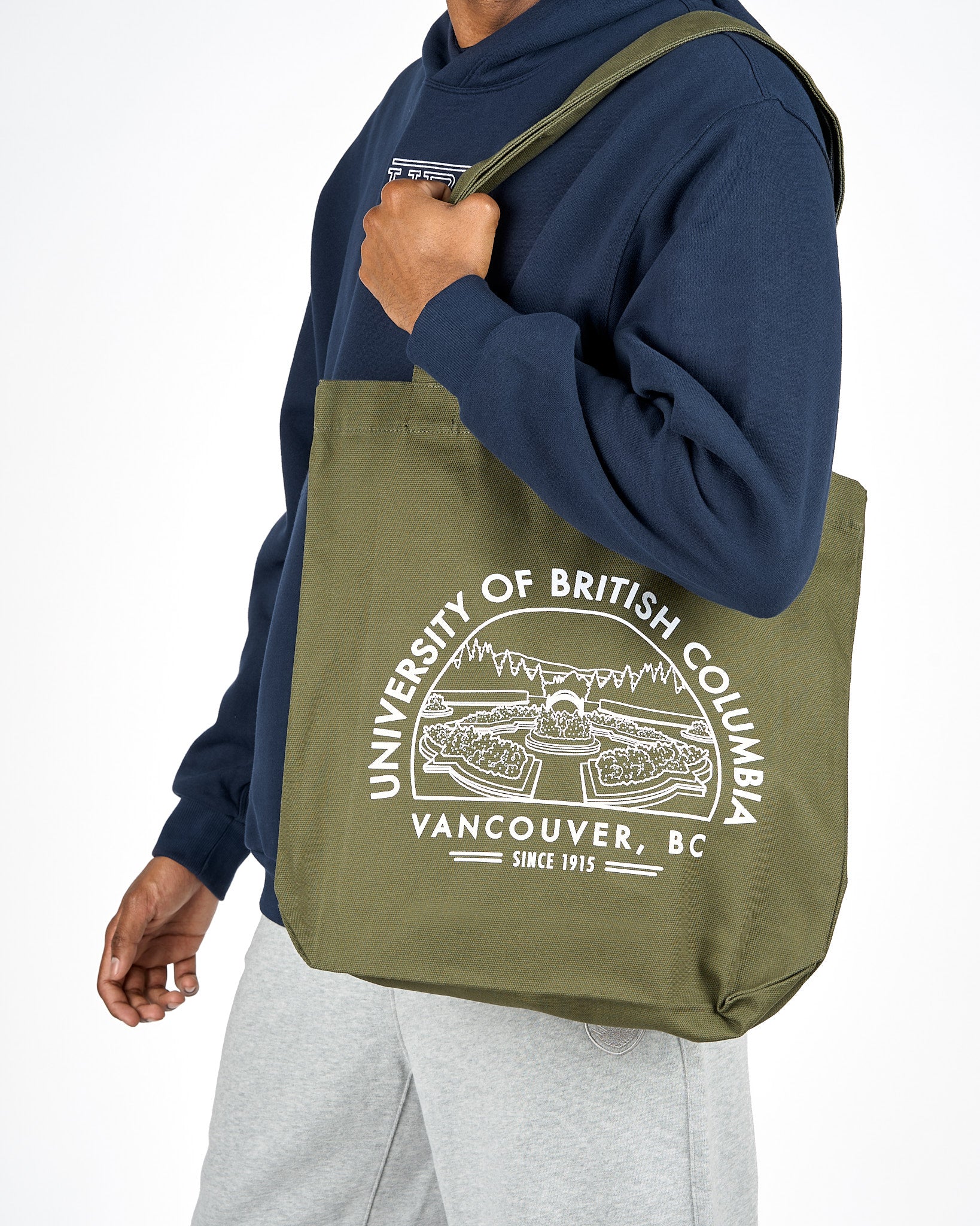 UBC Tote Clock Tower Bag - Green