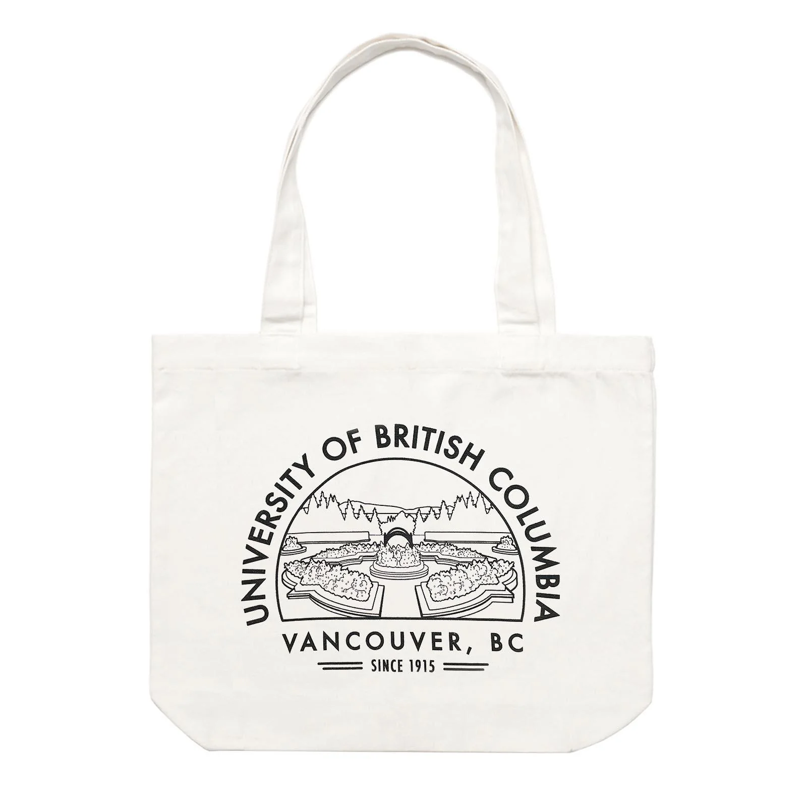 UBC Tote Rose Garden Wide Bag - Cream - Image 3