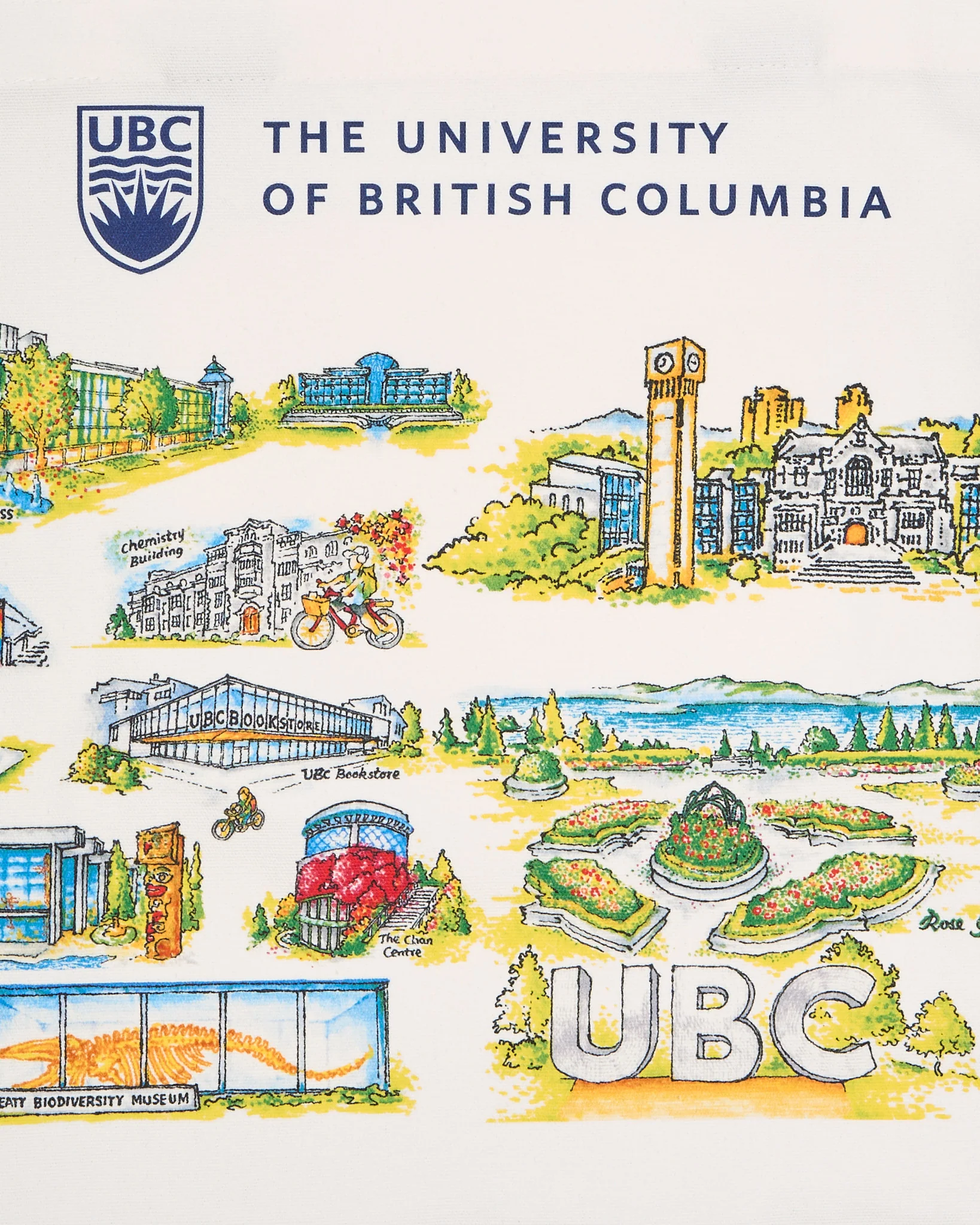 UBC Wayfinding Canvas Tote Bag - Image 3