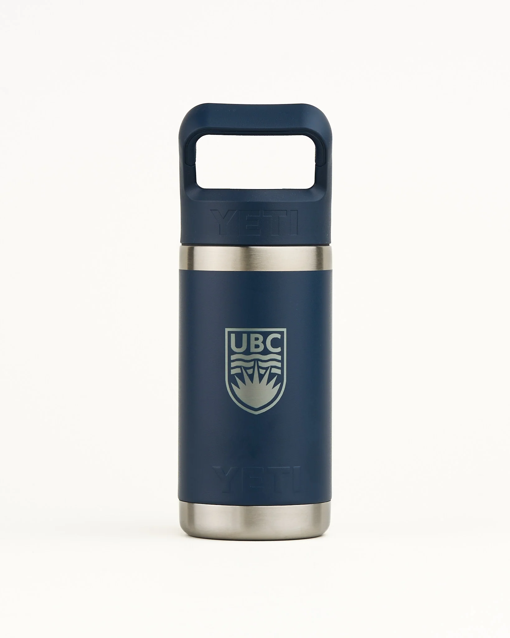 UBC Yeti Rambler Bottle with Straw Cap 12oz - Navy