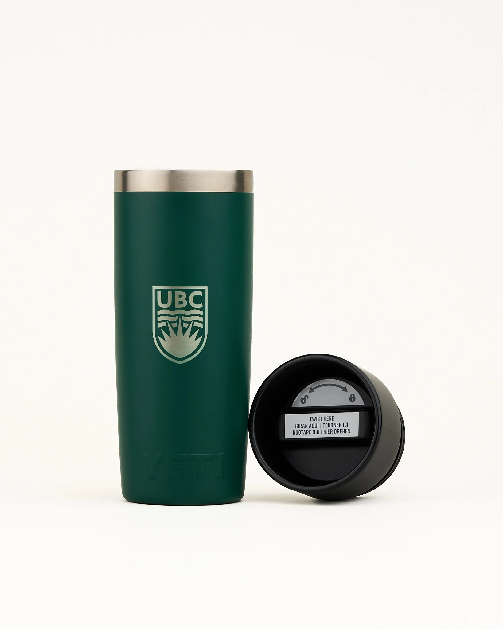 UBC Yeti Rambler Travel Bottle 473ml - Black Forest Green - Image 2