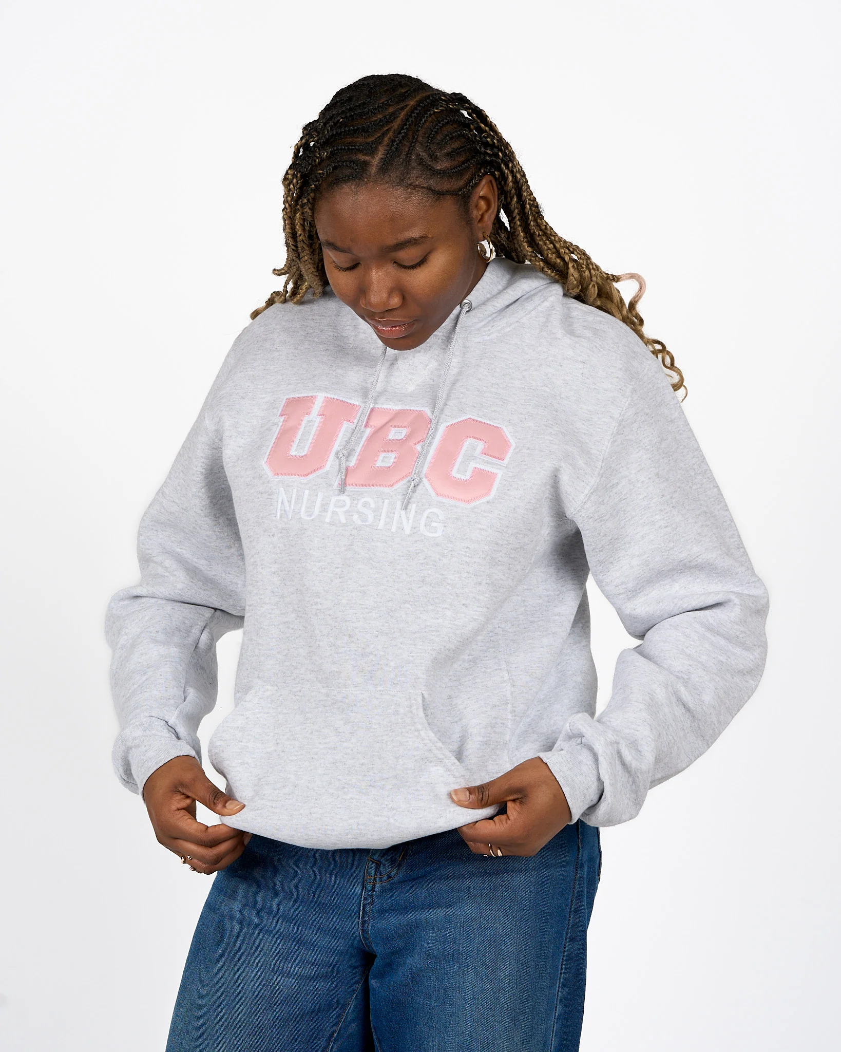UBCO Nursing Hoodie - Ash - Image 3