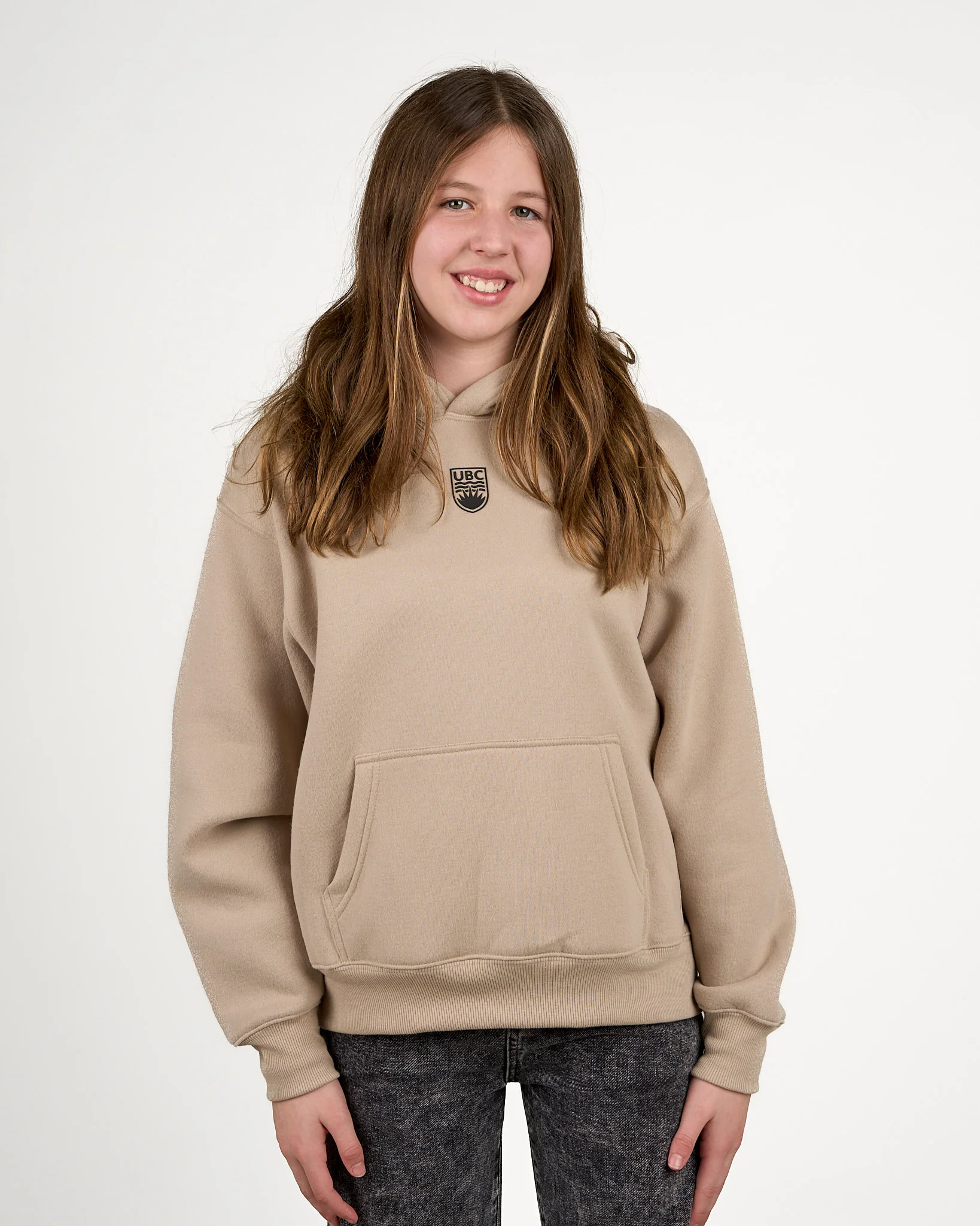 Youth Crested Essential Oversized Hoodie - Image 5