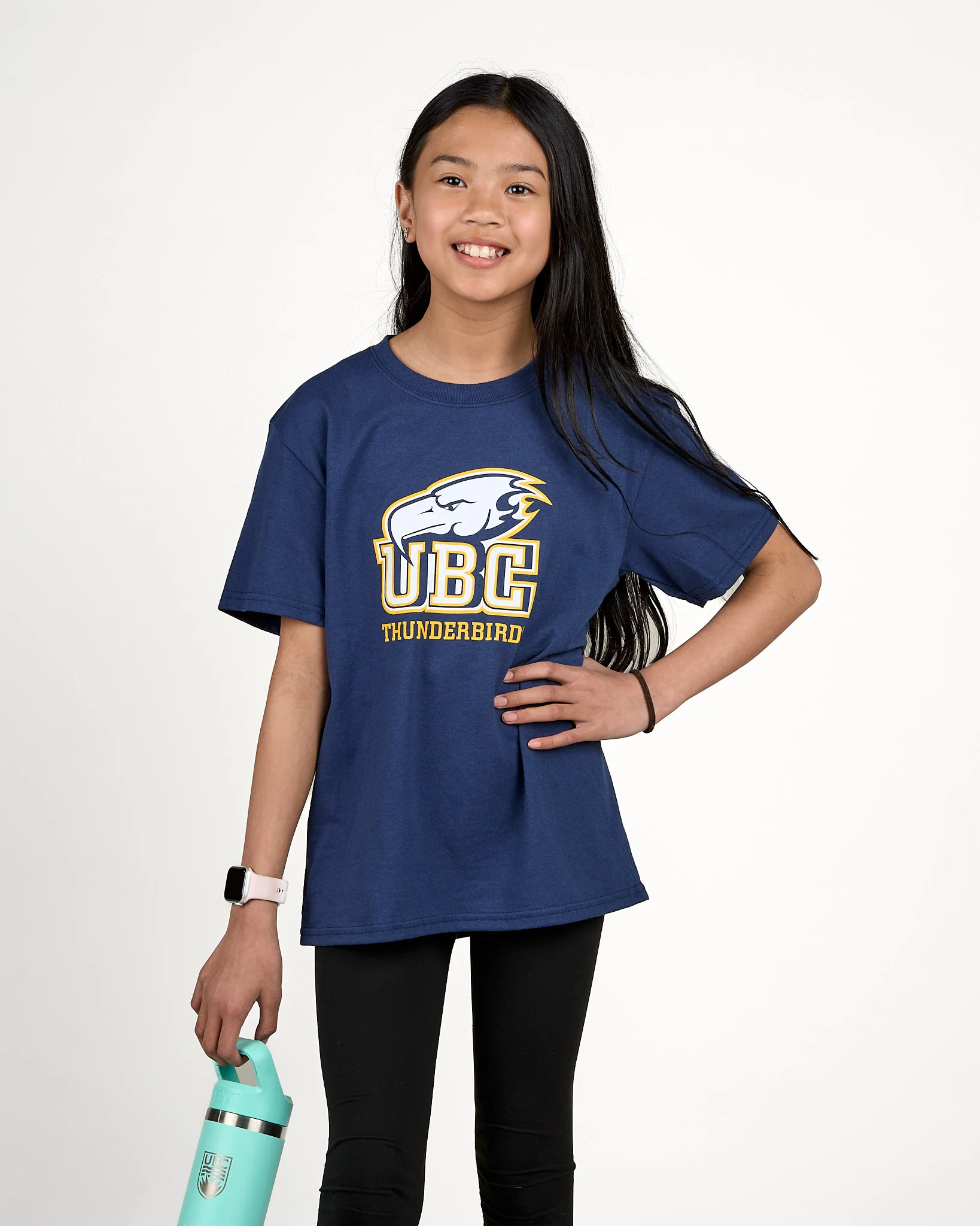 Youth Thunderbird T-Shirt - Navy